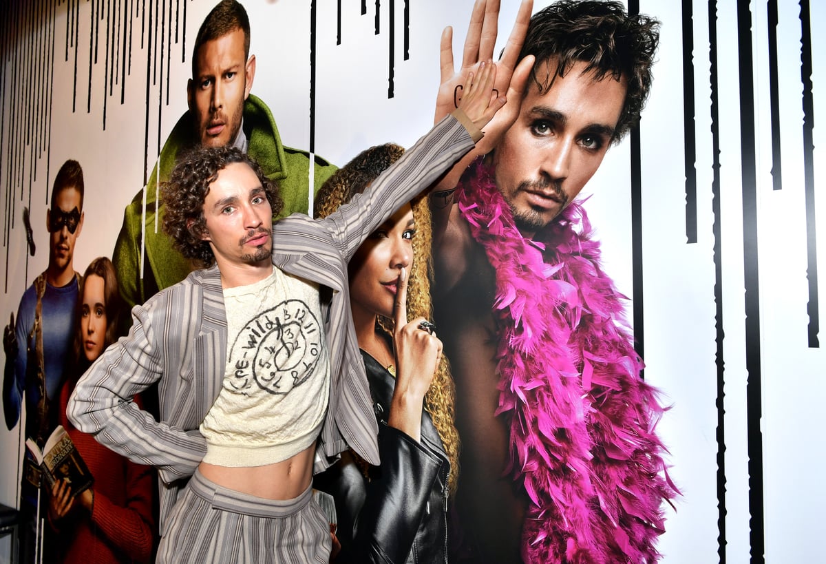 Robert Sheehan at Netflix's 'Umbrella Academy' (Rating TV-MA) Screening