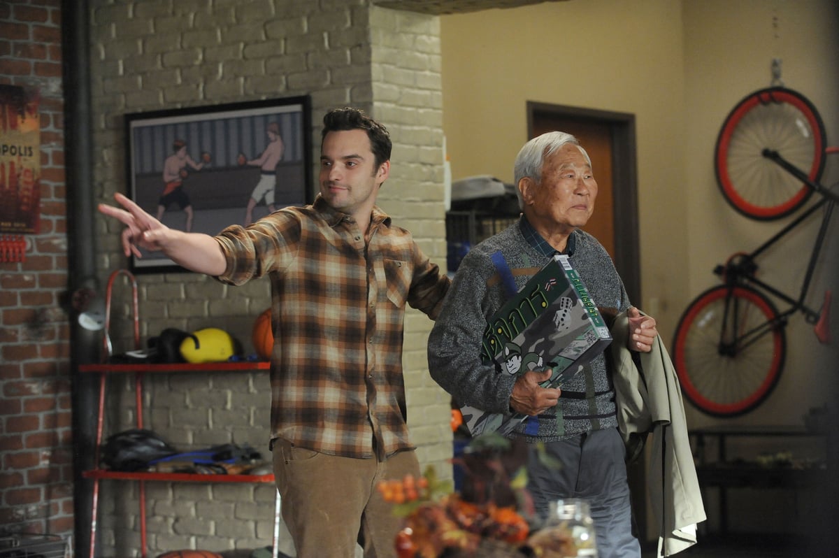 Jake Johnson and Ralph Ahn in 'New Girl'