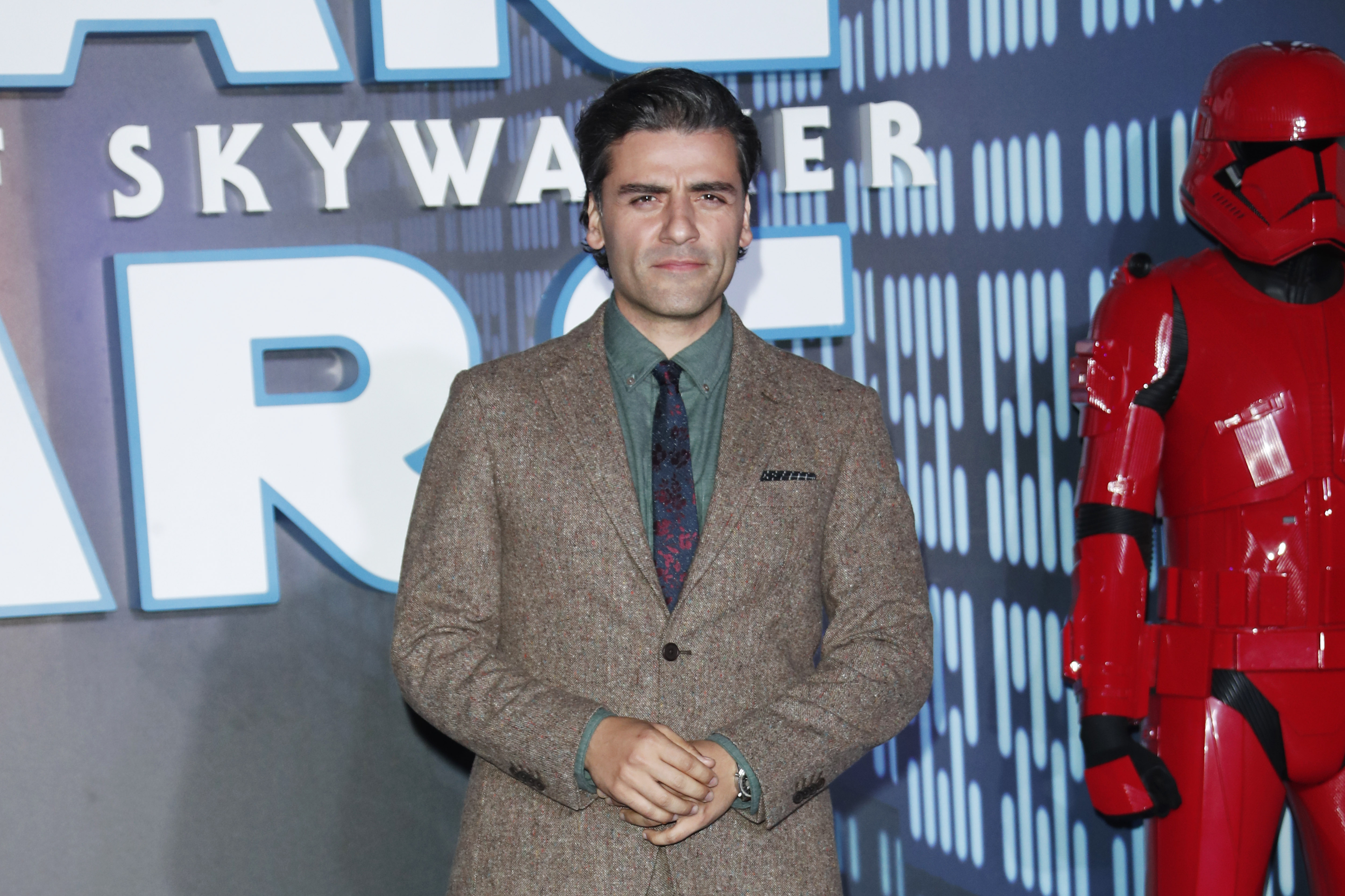 Oscar Isaac, who plays Moon Knight, attends the premiere of Star Wars Episode IX: The Rise of Skywalker