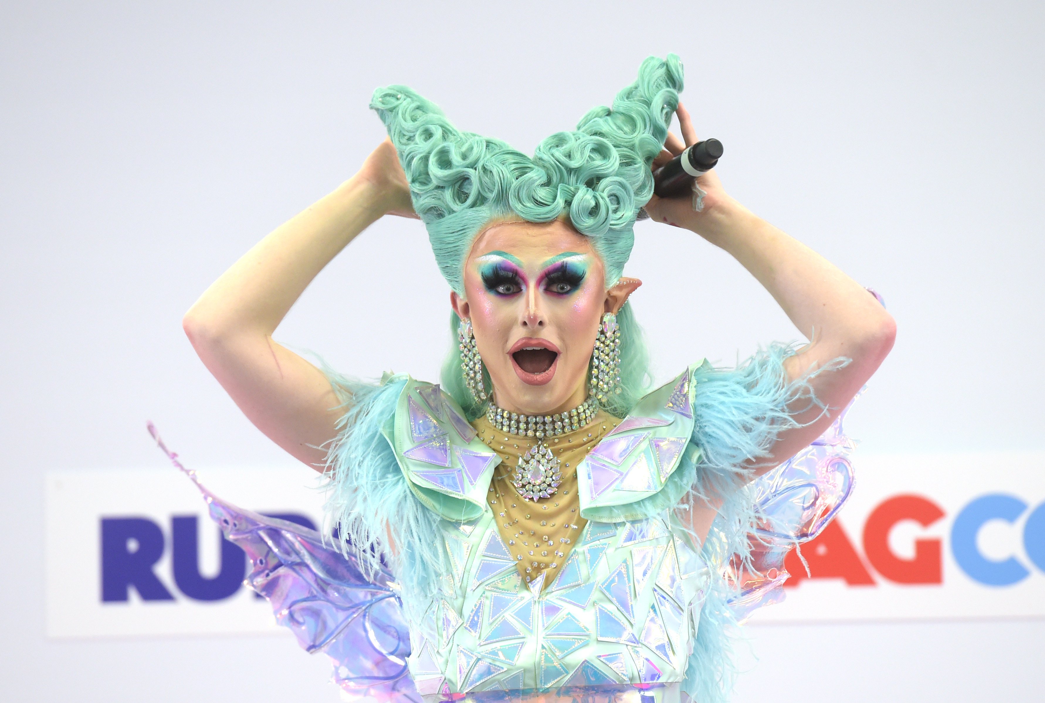 Blu Hydrangea at RuPaul's DragCon UK presented by World Of Wonder