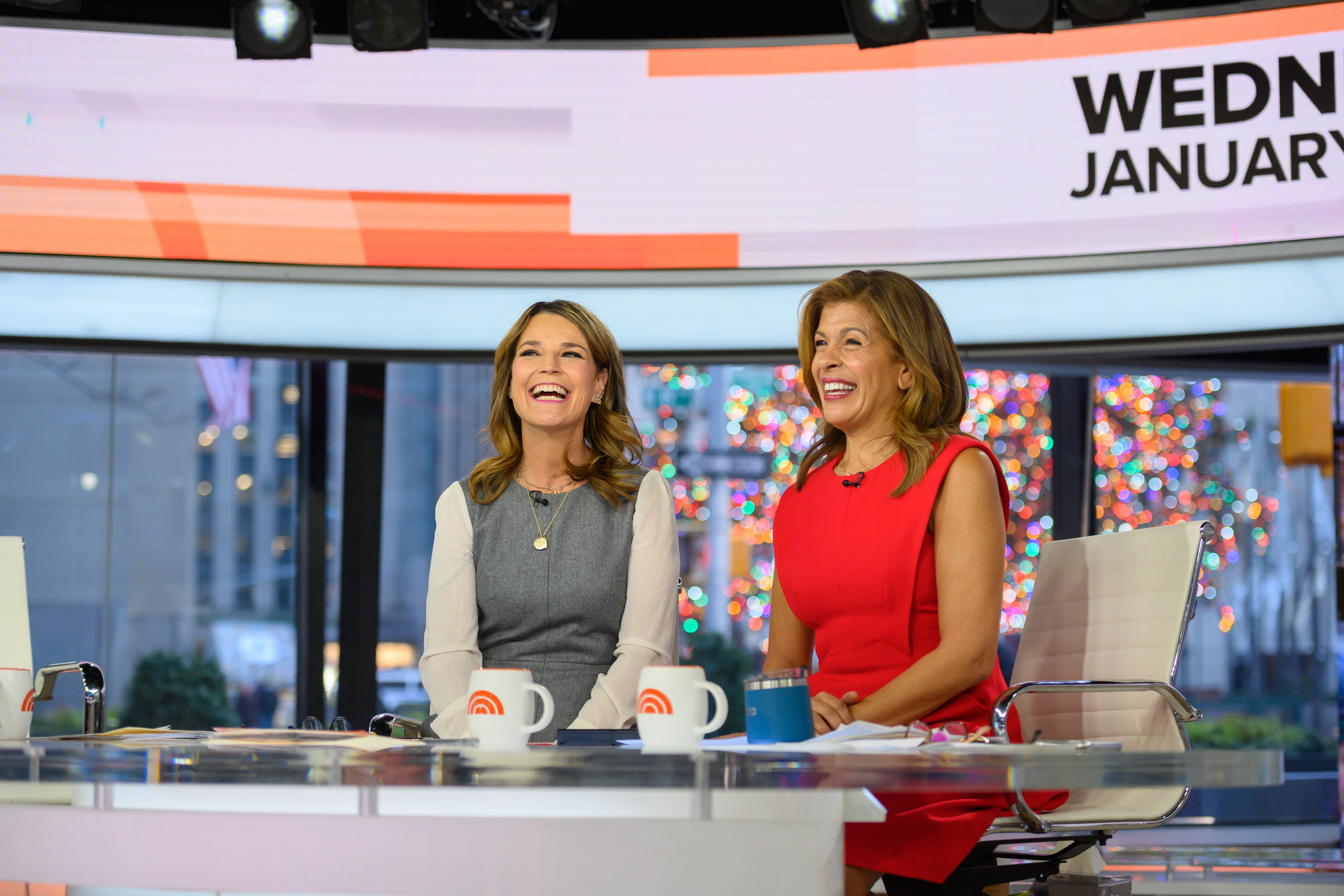Savannah Guthrie and Hoda Kotb of the 'Today Show'