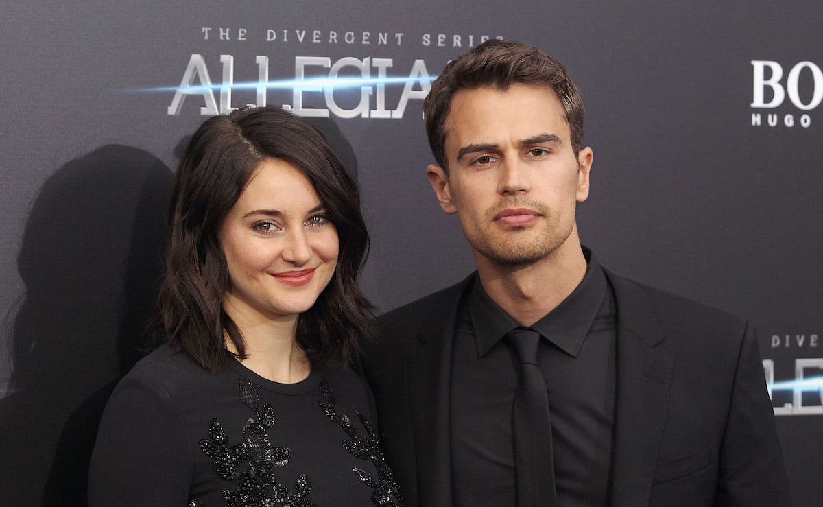 Shailene Woodley and Theo James dress in all black for the Allegiant premiere