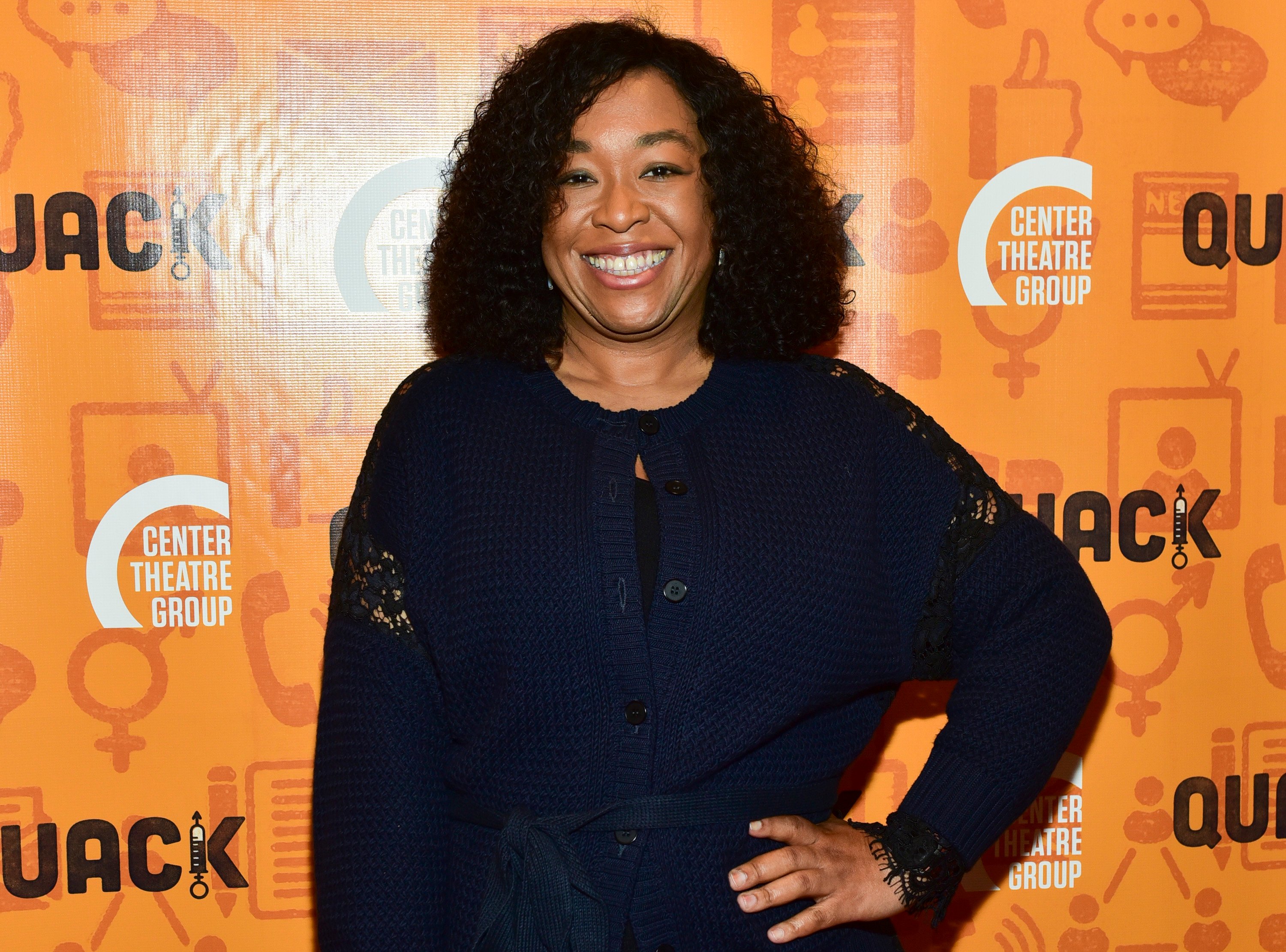 Shonda Rhimes attends Center Theatre Group's Kirk Douglas Theatre