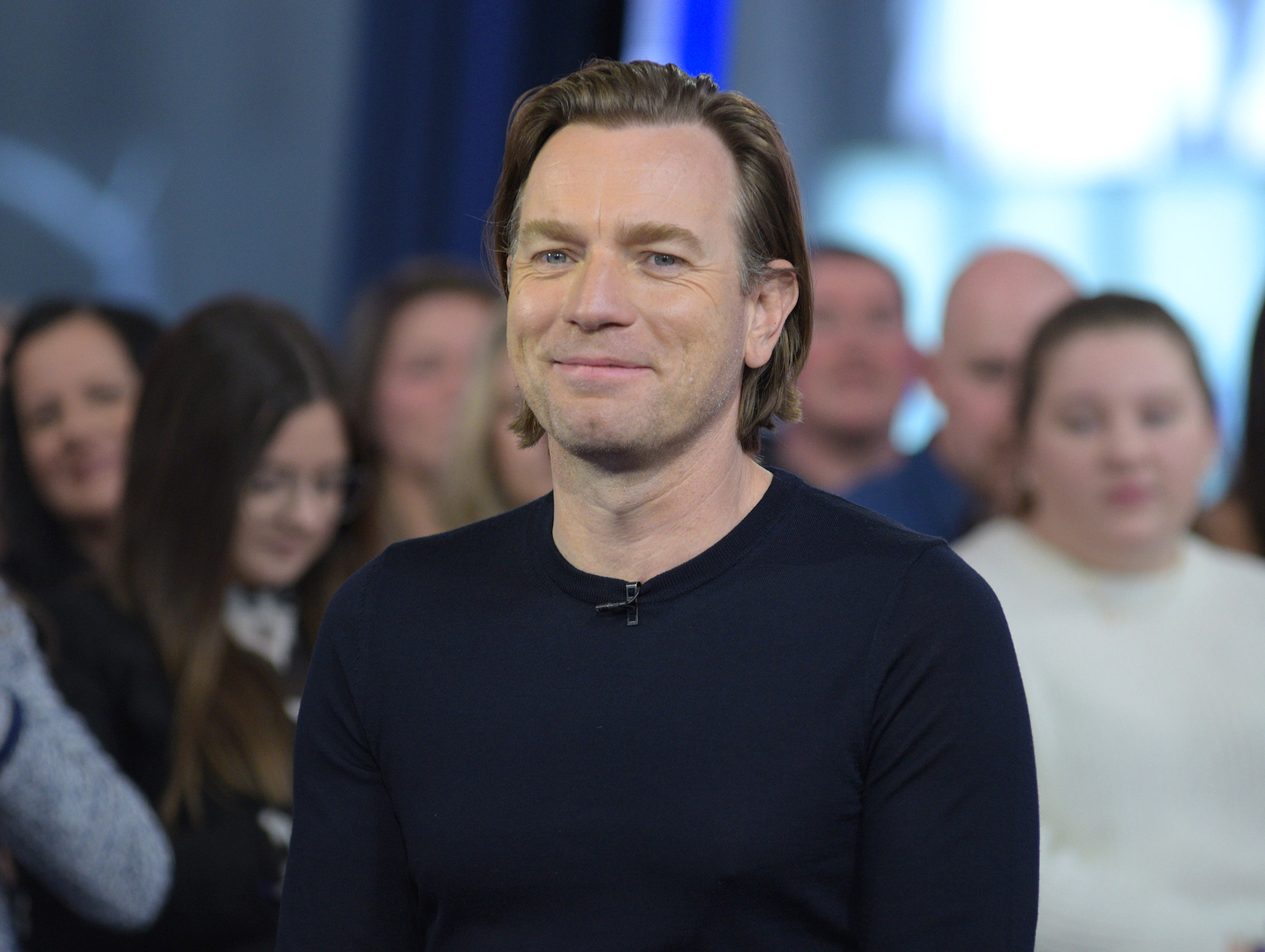 'Star Wars: Obi-Wan Kenobi' actor Ewan McGregor smiles on 'Good Morning America'