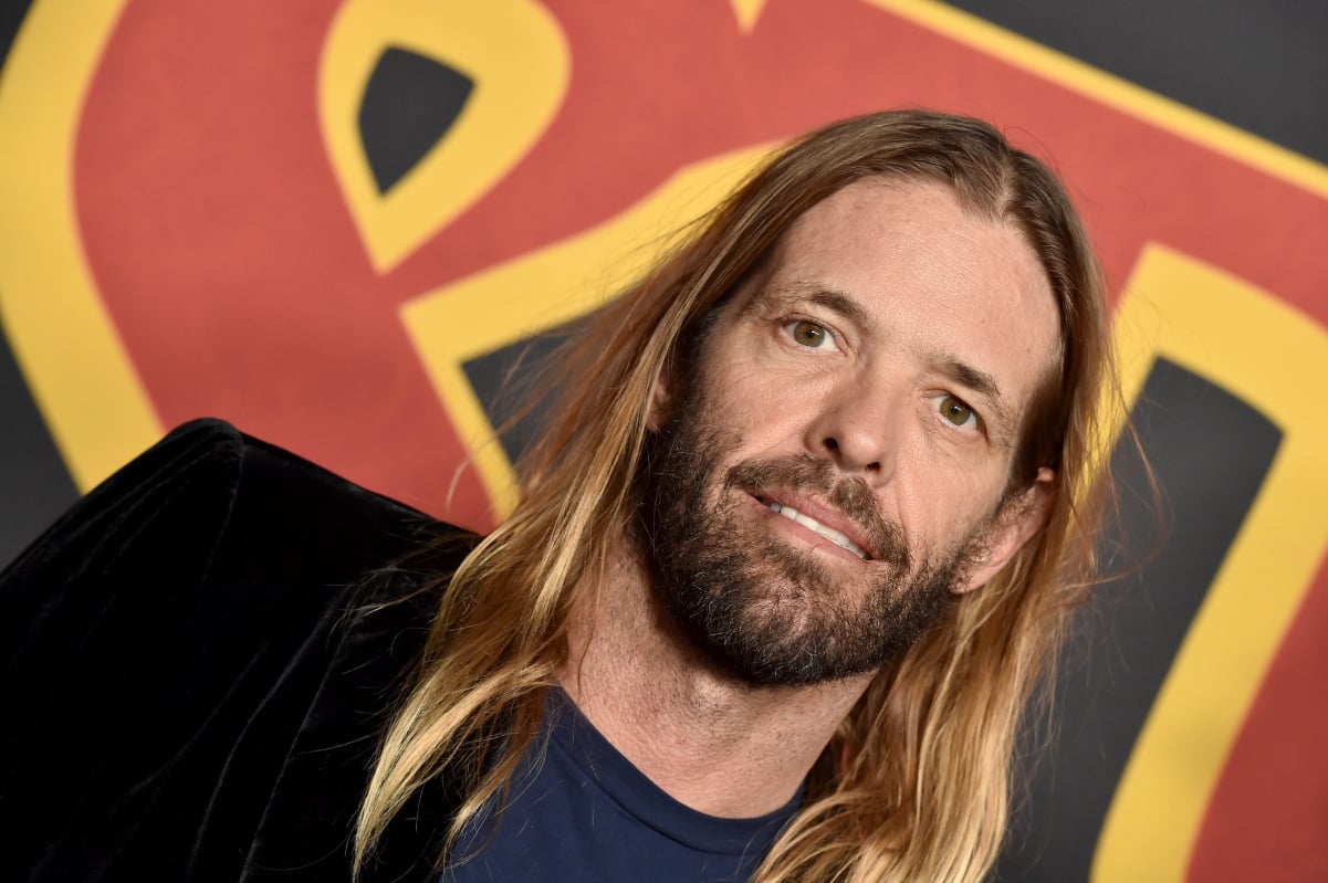 Foo Fighters drummer Taylor Hawkins in February 2022.