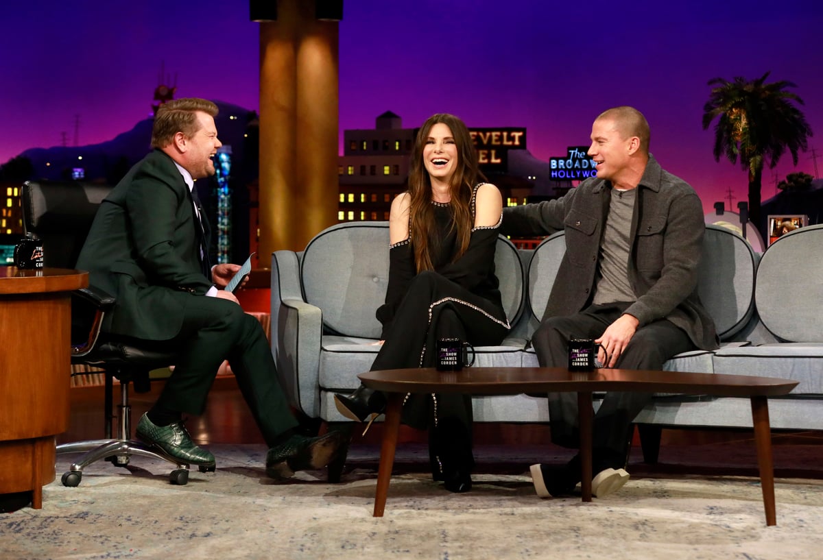 'The Lost City' stars Sandra Bullock and Channing Tatum with James Corden