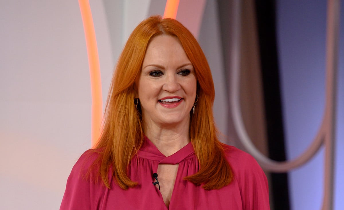 The Pioneer Woman Ree Drummond smiles and looks on wearing a pink blouse on 'Today'