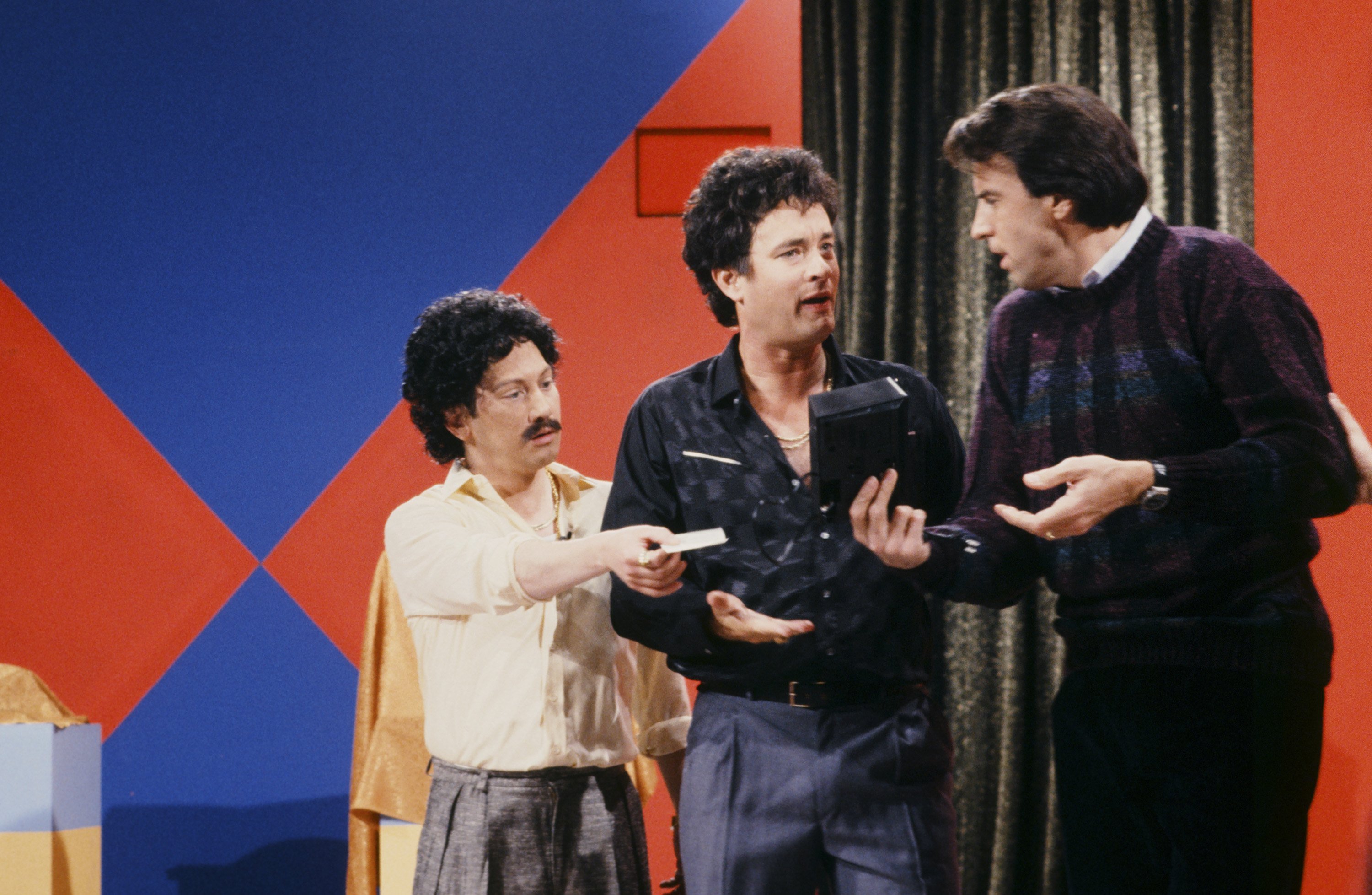 Tom Hanks on 'Saturday Night Live' hosts 'Sabra Price is Right' with Rob Schneider and Kevin Nealon