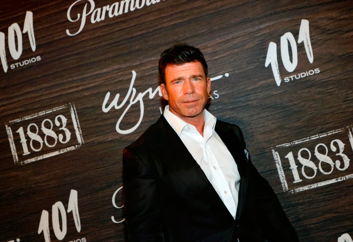 Yellowstone creator Taylor Sheridan attends the world premiere of "1883" at Encore Beach Club at Wynn Las Vegas on December 11, 2021