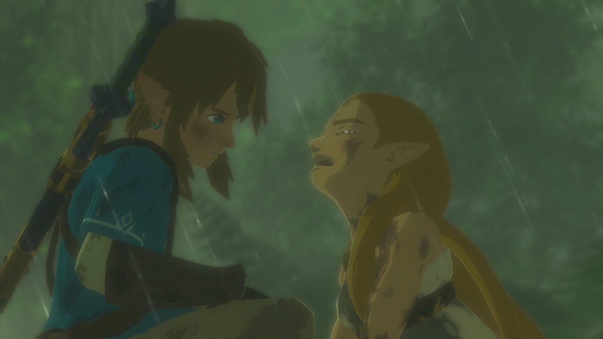 Link and Zelda from 'The Legend of Zelda: Breath of the Wild'