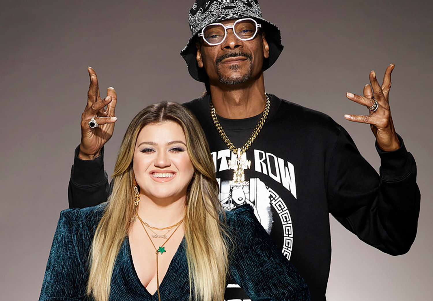 American Song Contest hosts Kelly Clarkson and Snoop Dogg ahead of the release date