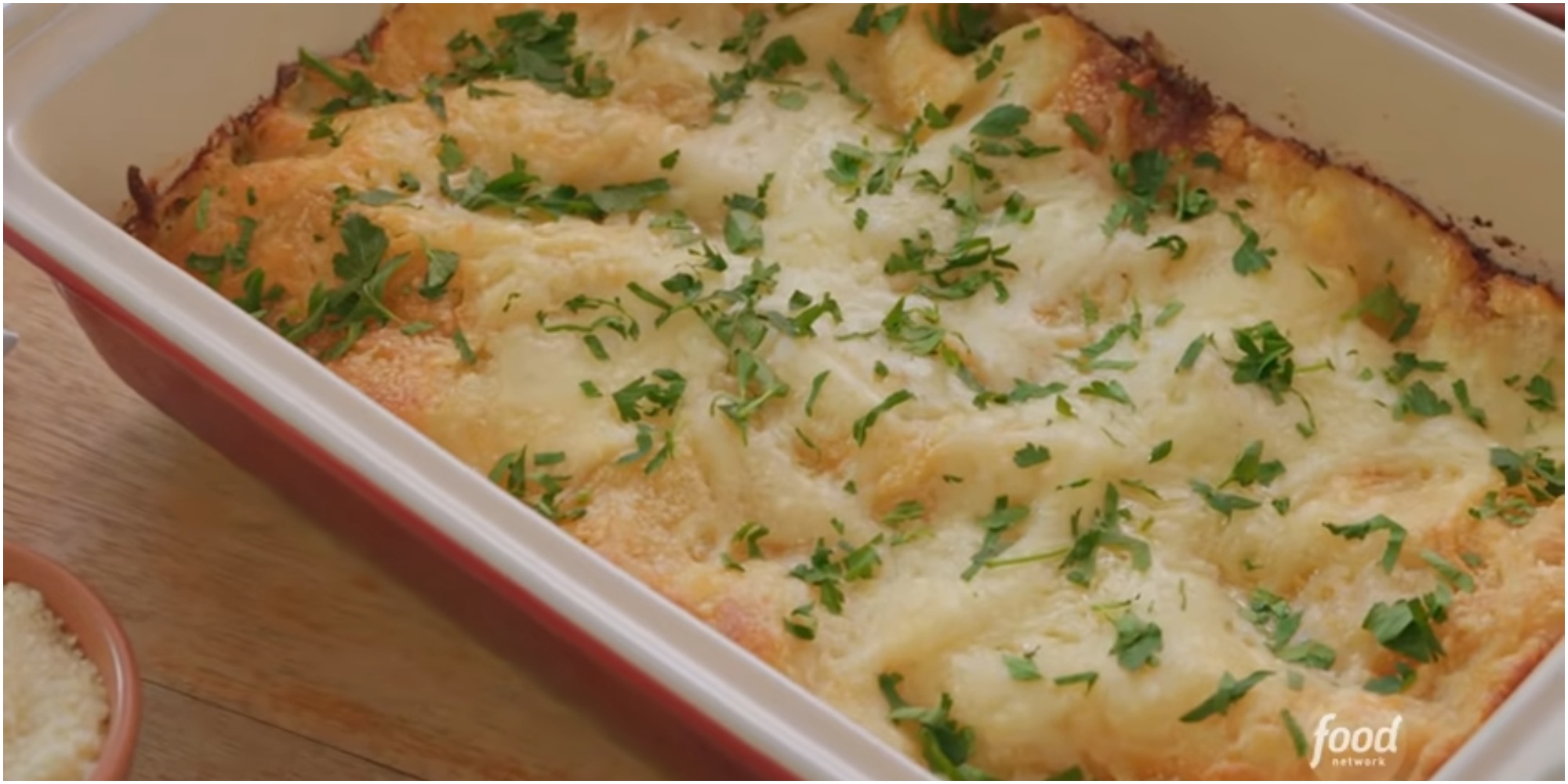 Chicken Alfredo Lasagna is one of Molly's Yeh's tastiest dishes.