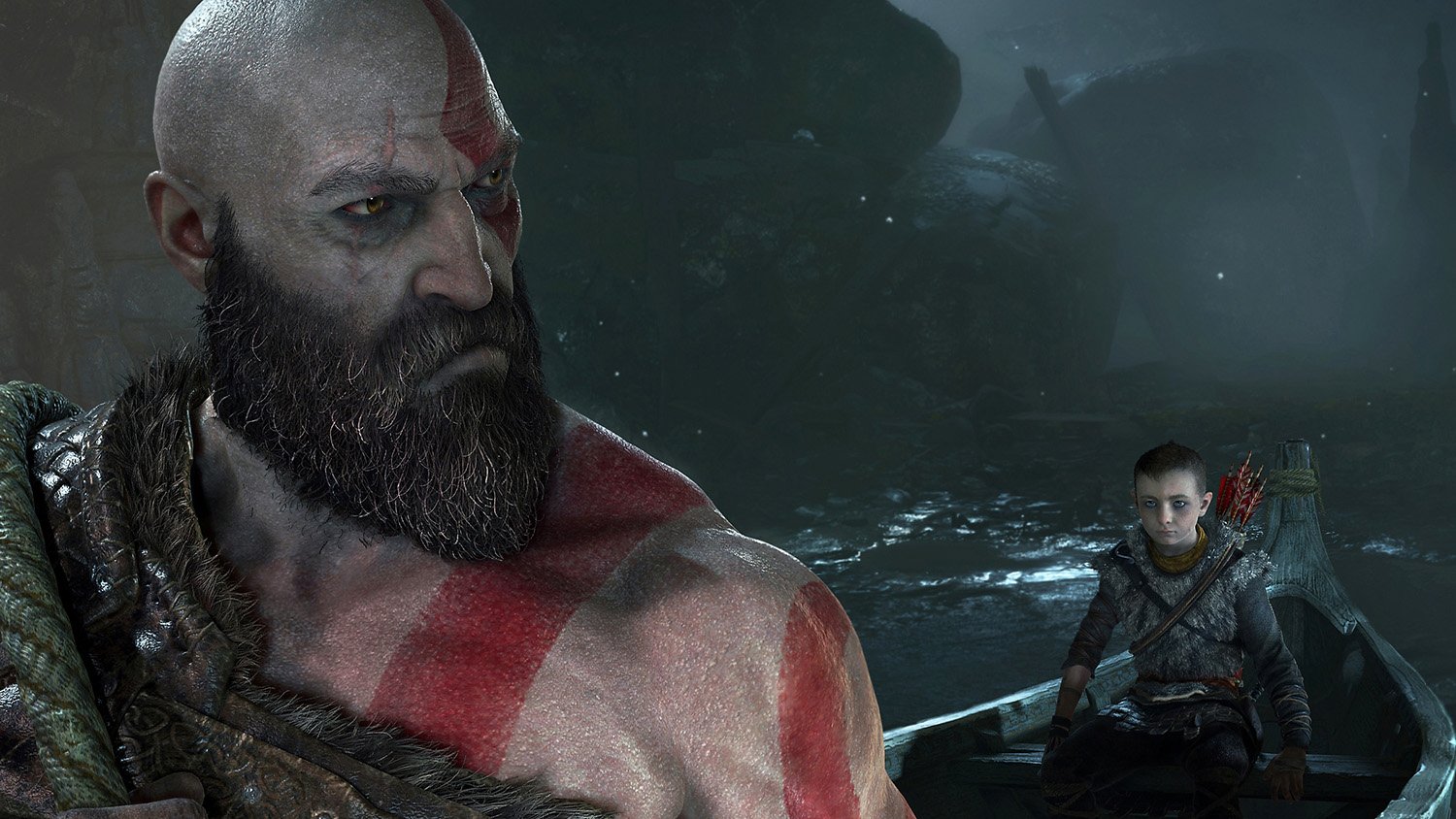 Kratos and Atreus in God of War, which is reportedly getting a TV series