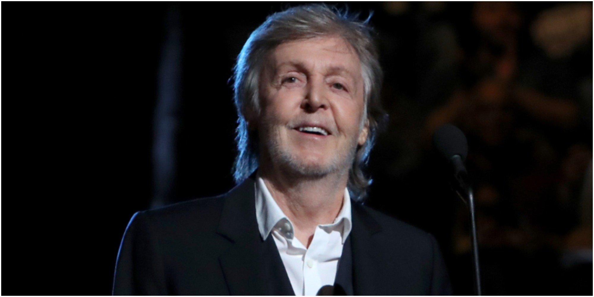 Paul McCartney poses for a photograph.