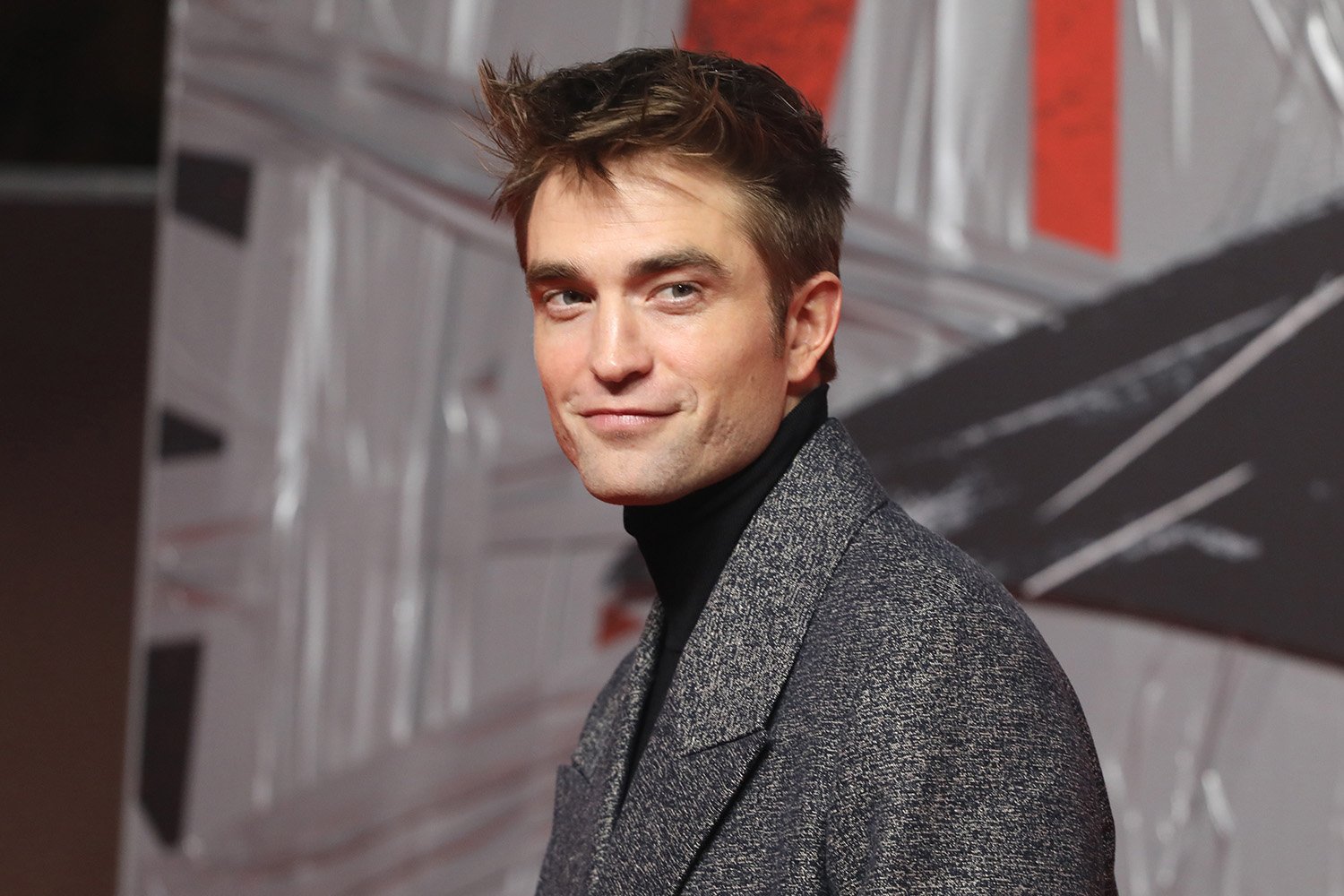 Robert Pattinson attends The Batman screening.
