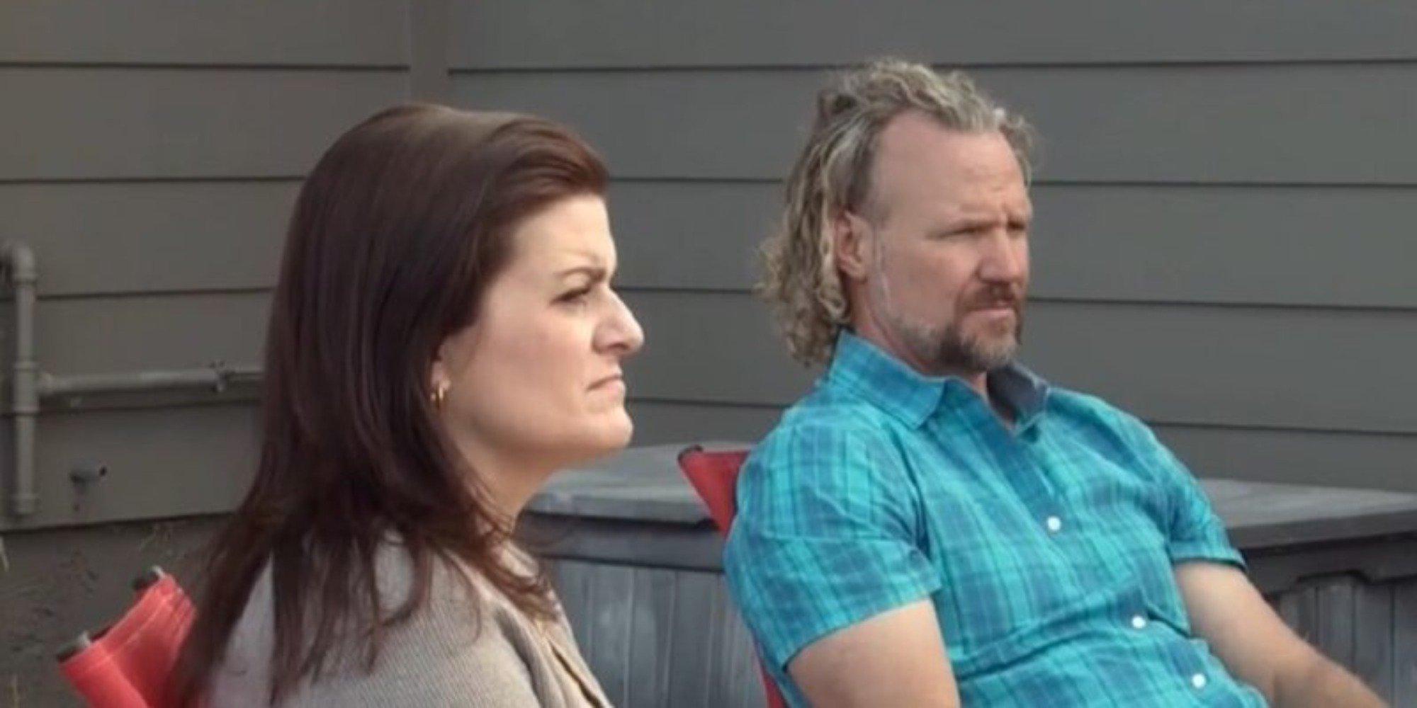 Robyn and Kody Brown in a screenshot from Sister Wives.