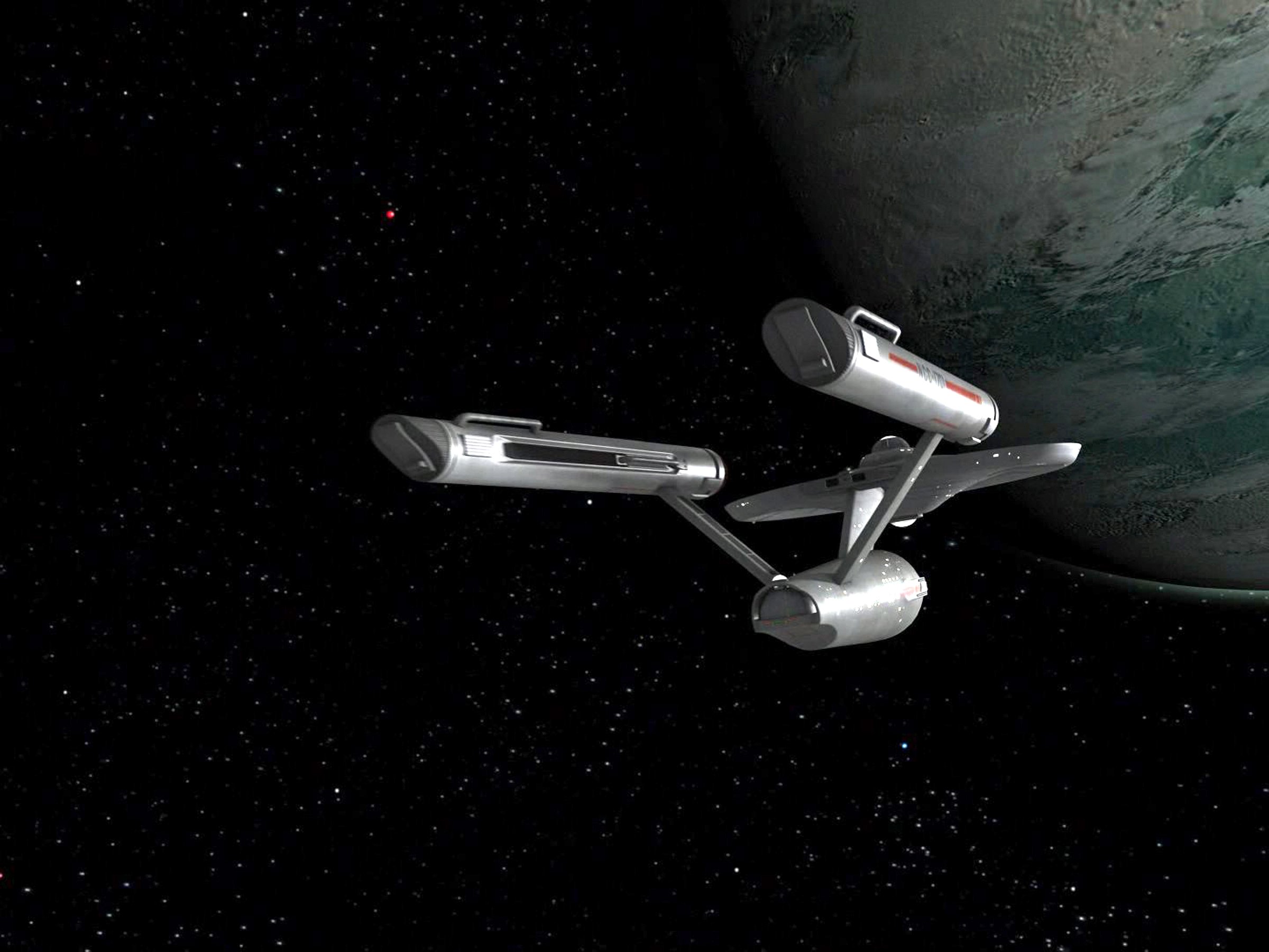 The USS Enterprise in 'Star Trek: The Original Series' 