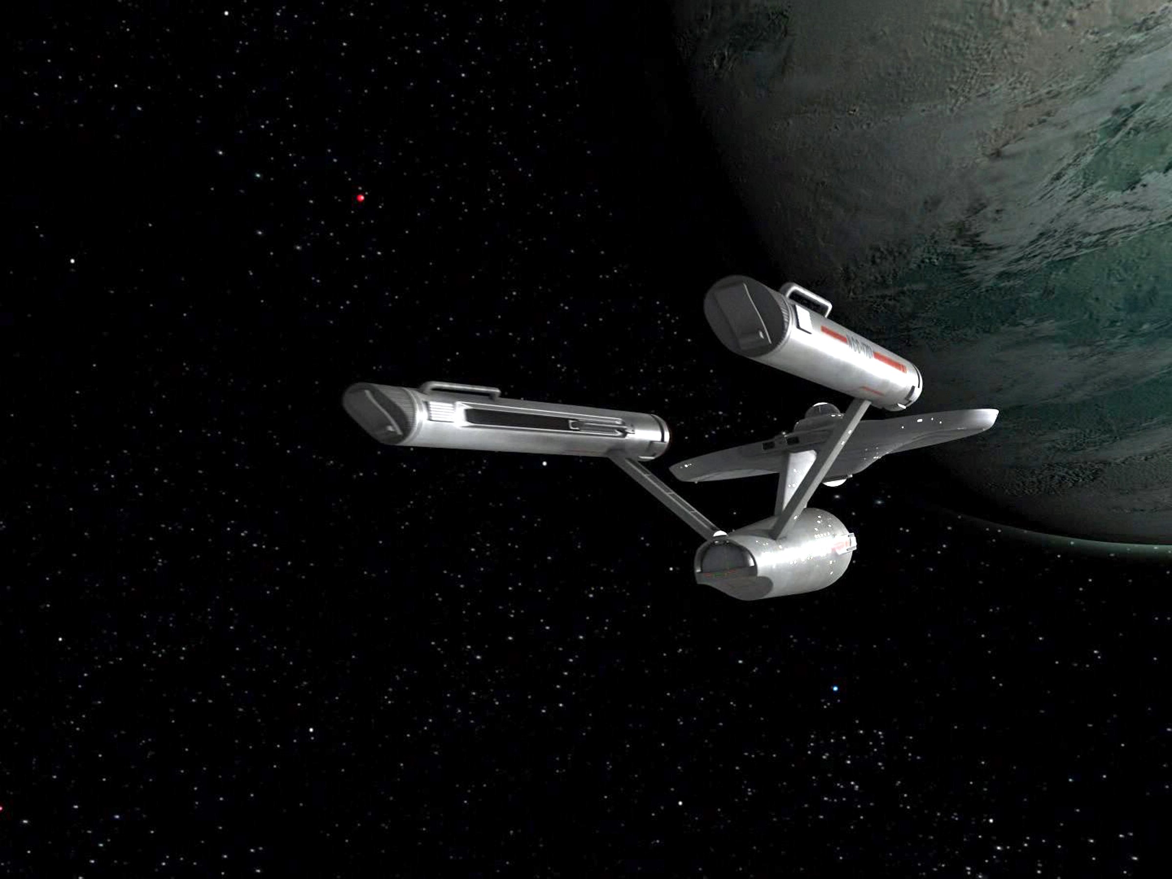The USS Enterprise in 'Star Trek: The Original Series'