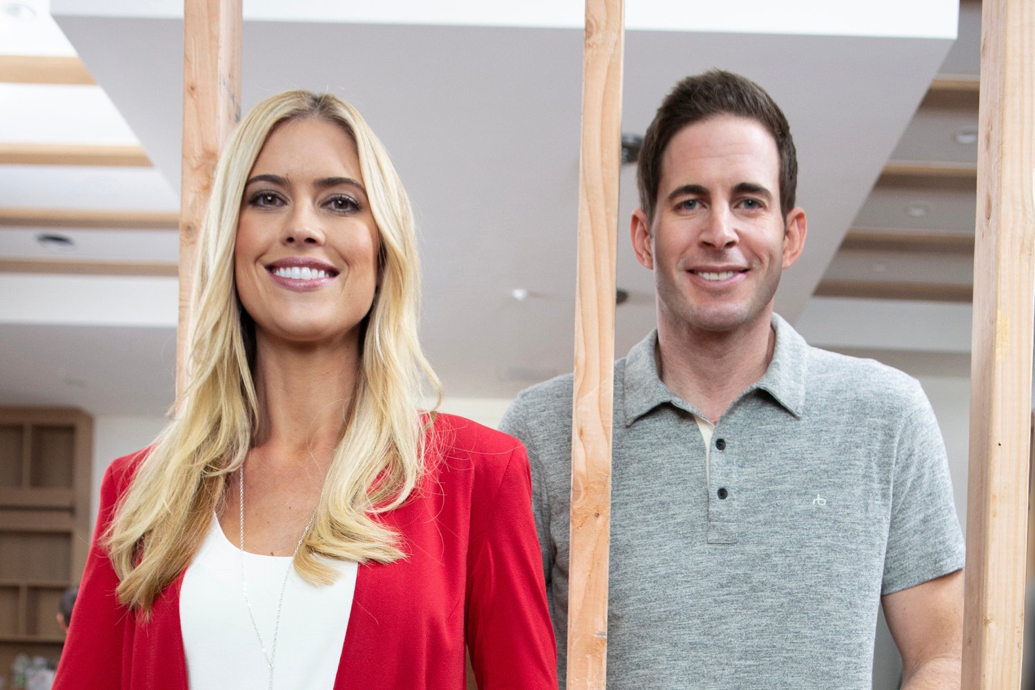 Christina Haack and Tarek El Mousa in a 'Flip or Flop' promo photo