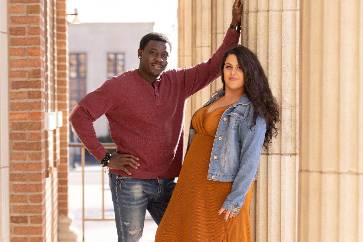 90 Day Fiancé season 9 stars Kobe Blaise and Emily Bieberly