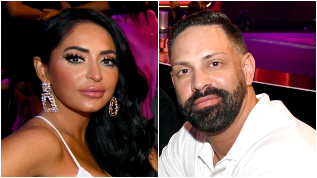 Angelina Pivarnick, Chris Larangeira at the 2021 MTV Movie and TV Awards