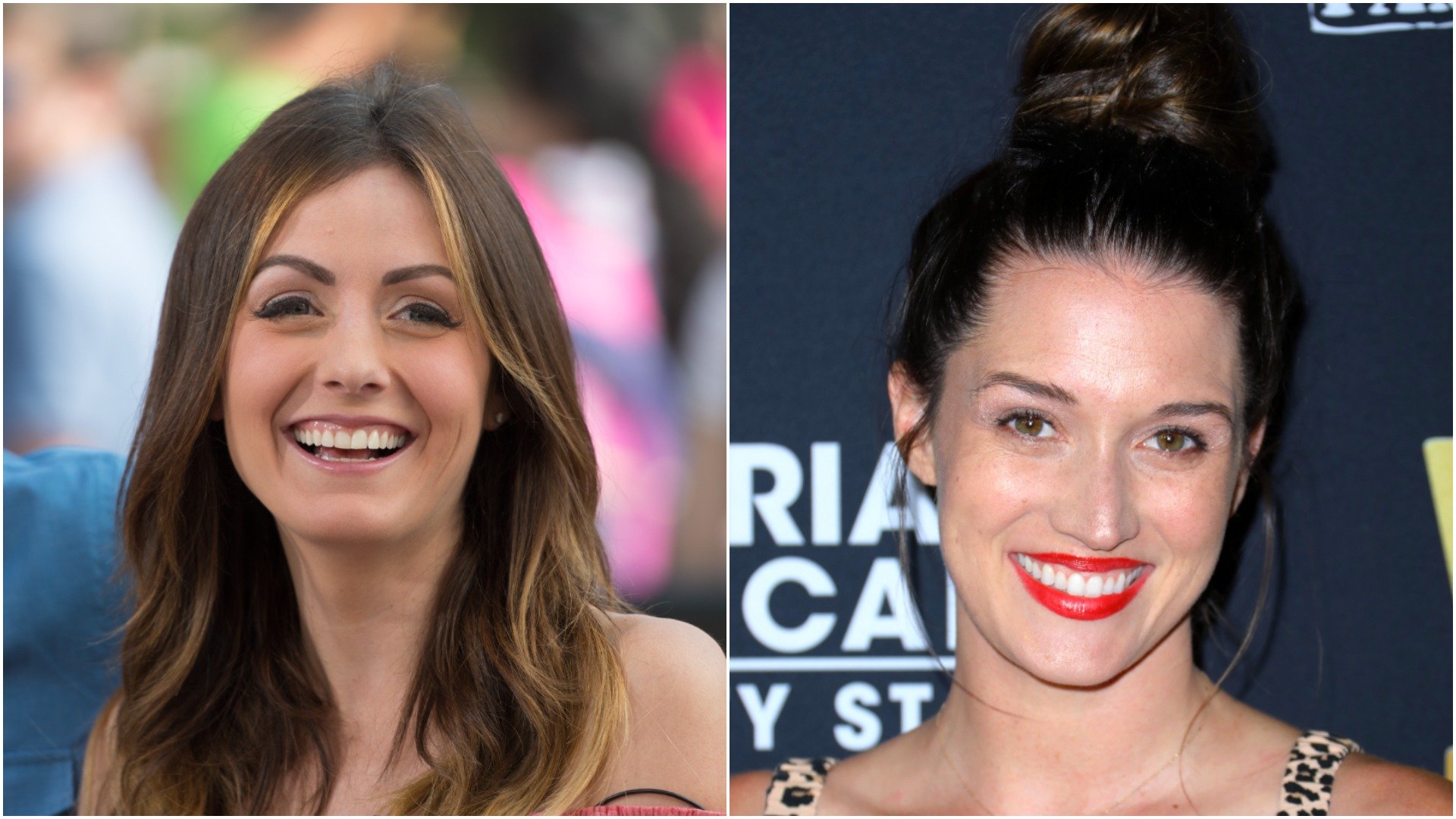 Carly Waddell and Jade Roper from 'Bachelor in Paradise' smiled during separate red carpet appearances