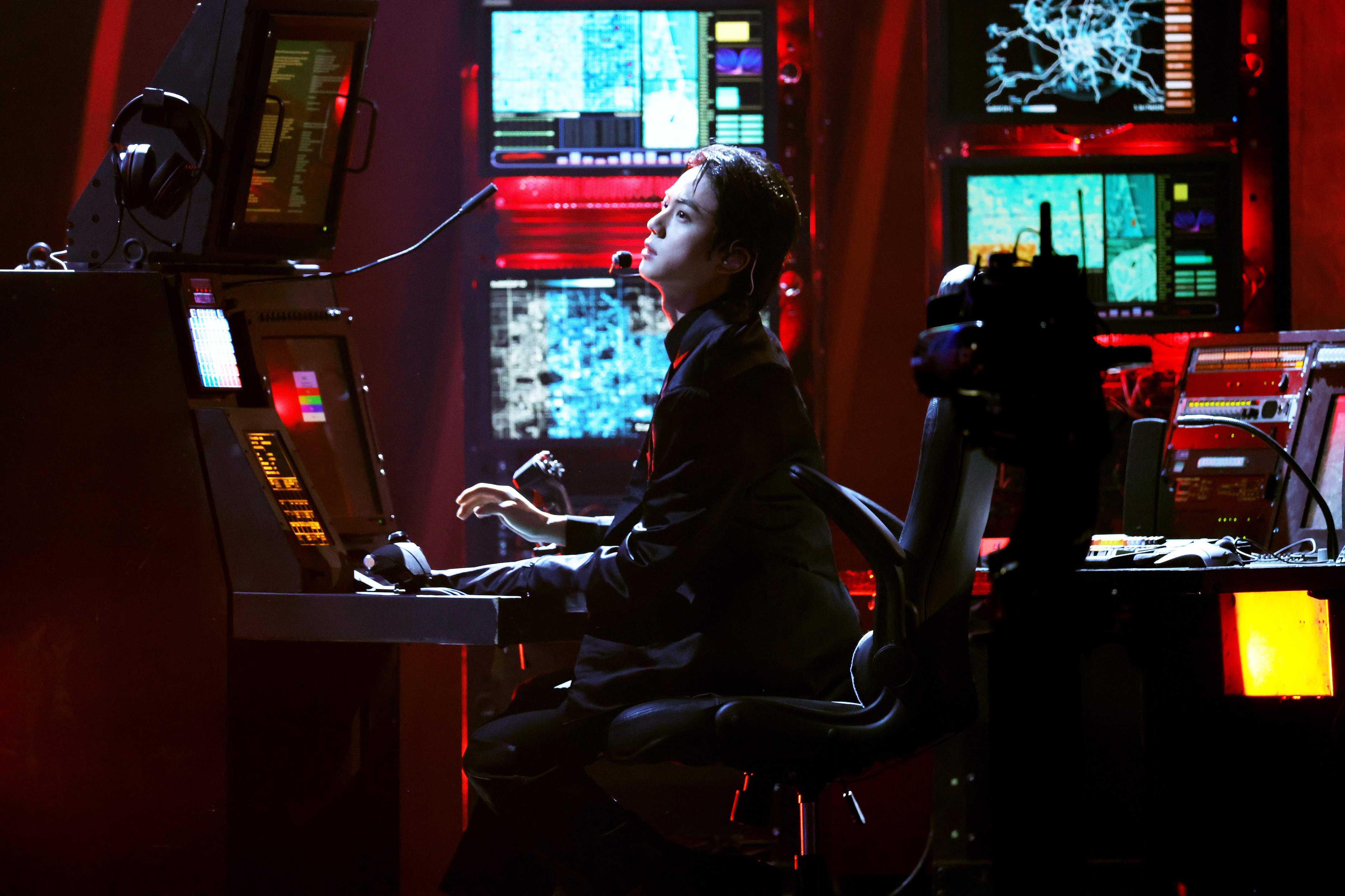 Jin of BTS performs during the 64th Annual GRAMMY Awards