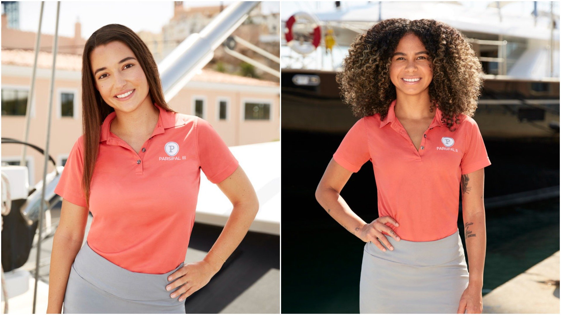 Ashley Marti and Gabriela Barragan 'Below Deck Sailing Yacht' Season 3 cast photos 
