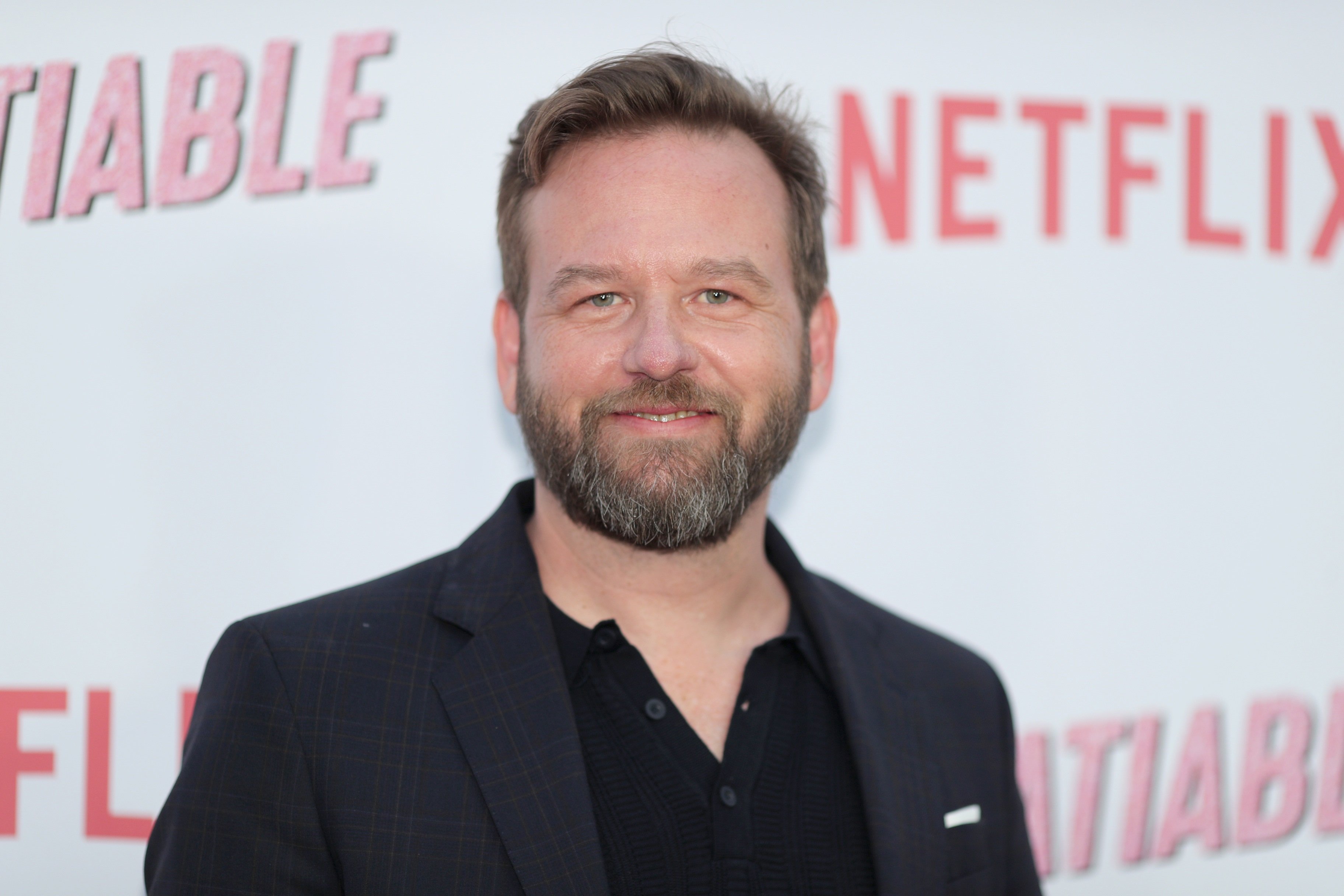 'Big Sky' new cast member Dallas Roberts posing for photographers