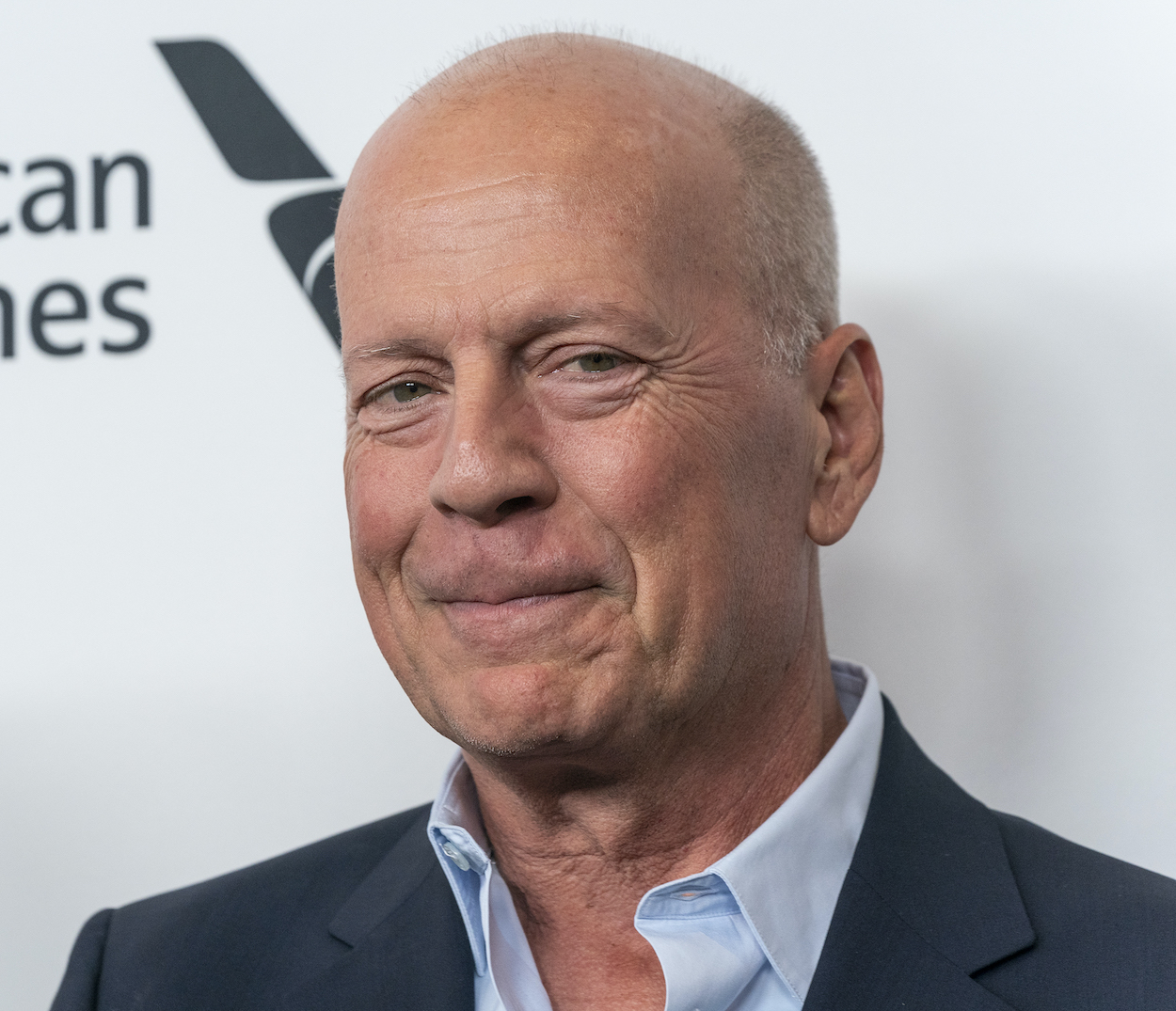 Bruce Willis attends the 2019 premiere of 'Motherless Brooklyn.'