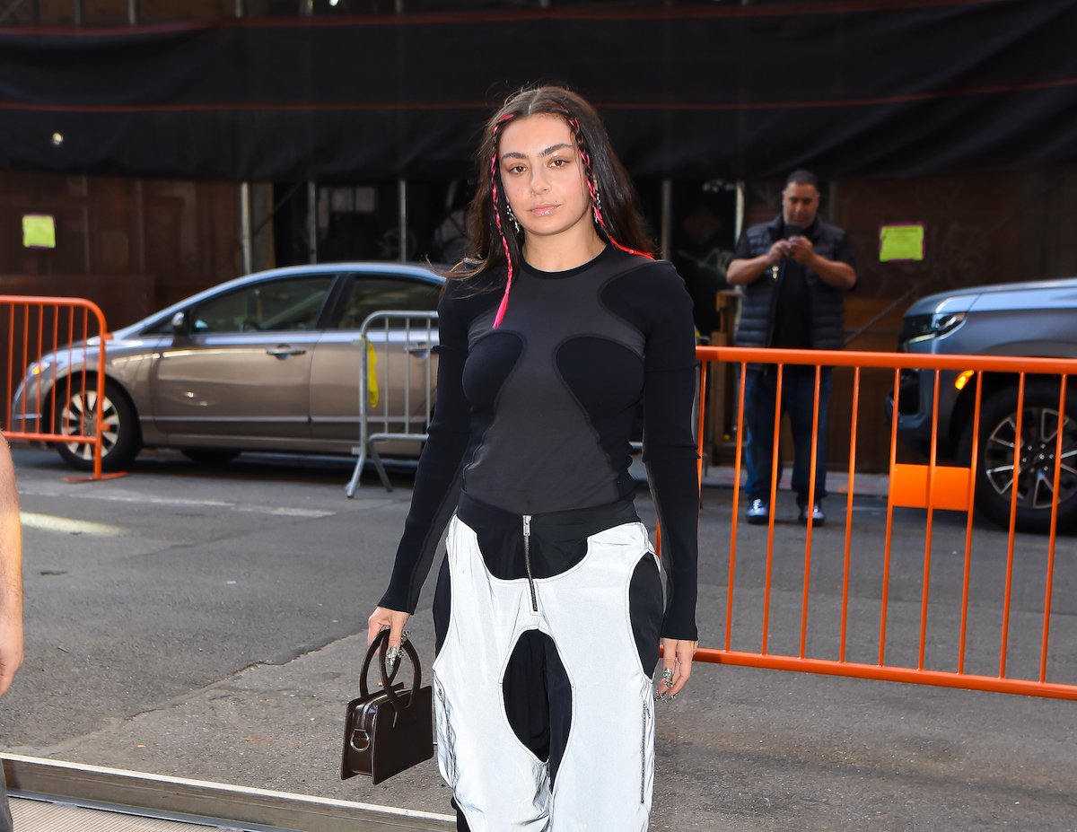 Charli XCX arrive to the Hammerstein Ballroom in Manhattan