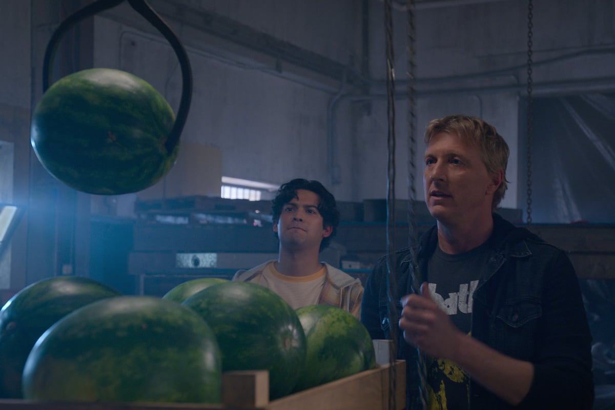 'Cobra Kai': William Zabka and Xolo Mariduena pick watermelons