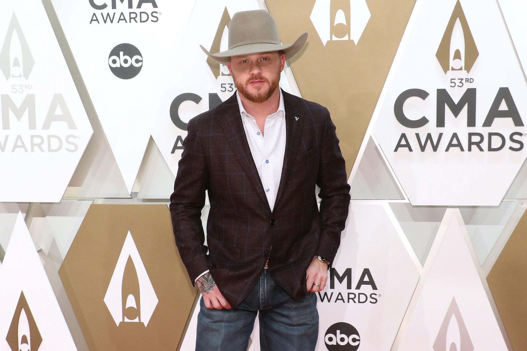Cody Johnson attends the 53nd annual CMA Awards at Bridgestone Arena on November 13, 2019 in Nashville, Tennessee. 