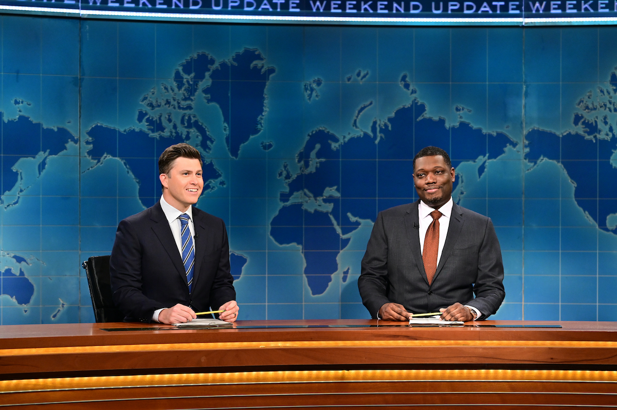 Michael Che and Colin Jost on 'Weekend Update'