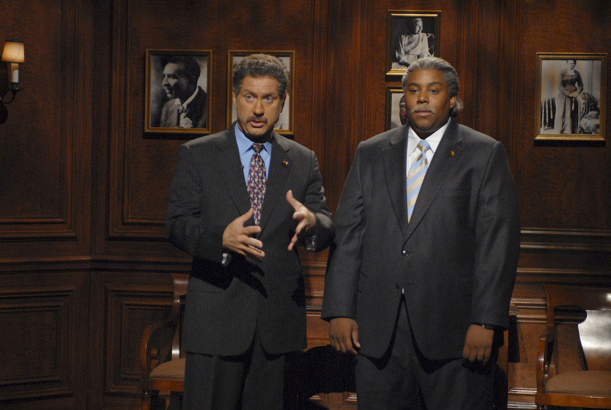 'SNL' veterans Darrell Hammond as Jesse Jackson and Kenan Thompson as Al Sharpton during a 2007 skit