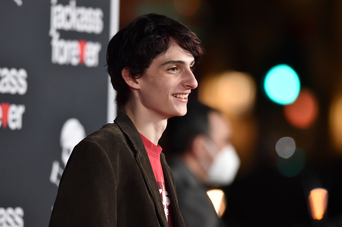 Finn Wolfhard attends the U.S. Premiere of "Jackass Forever"