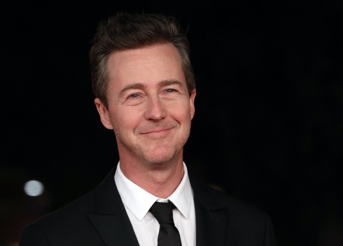 Edward Norton smiling