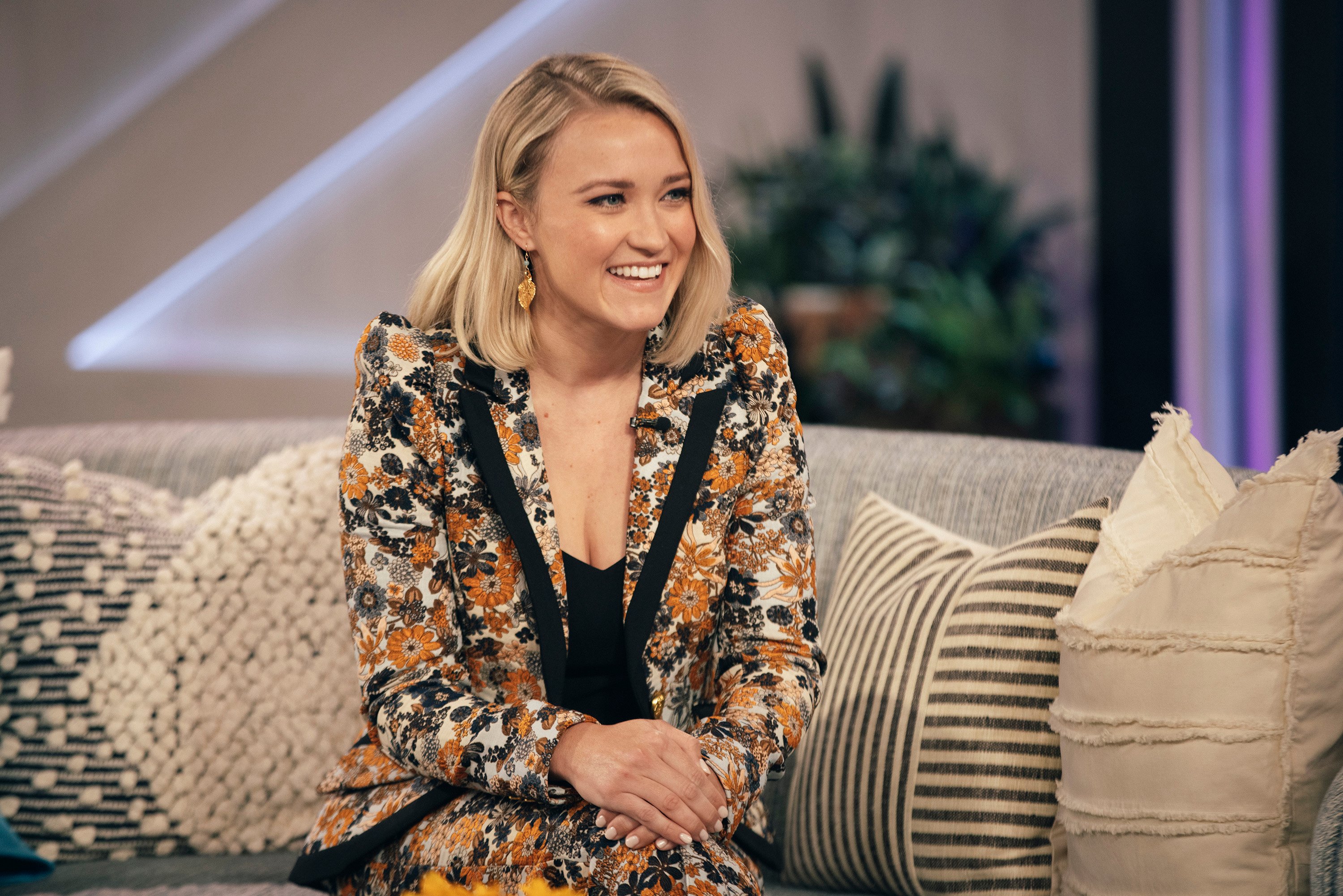 Emily Osment appears on an episode of 'The Kelly Clarkson Show' 