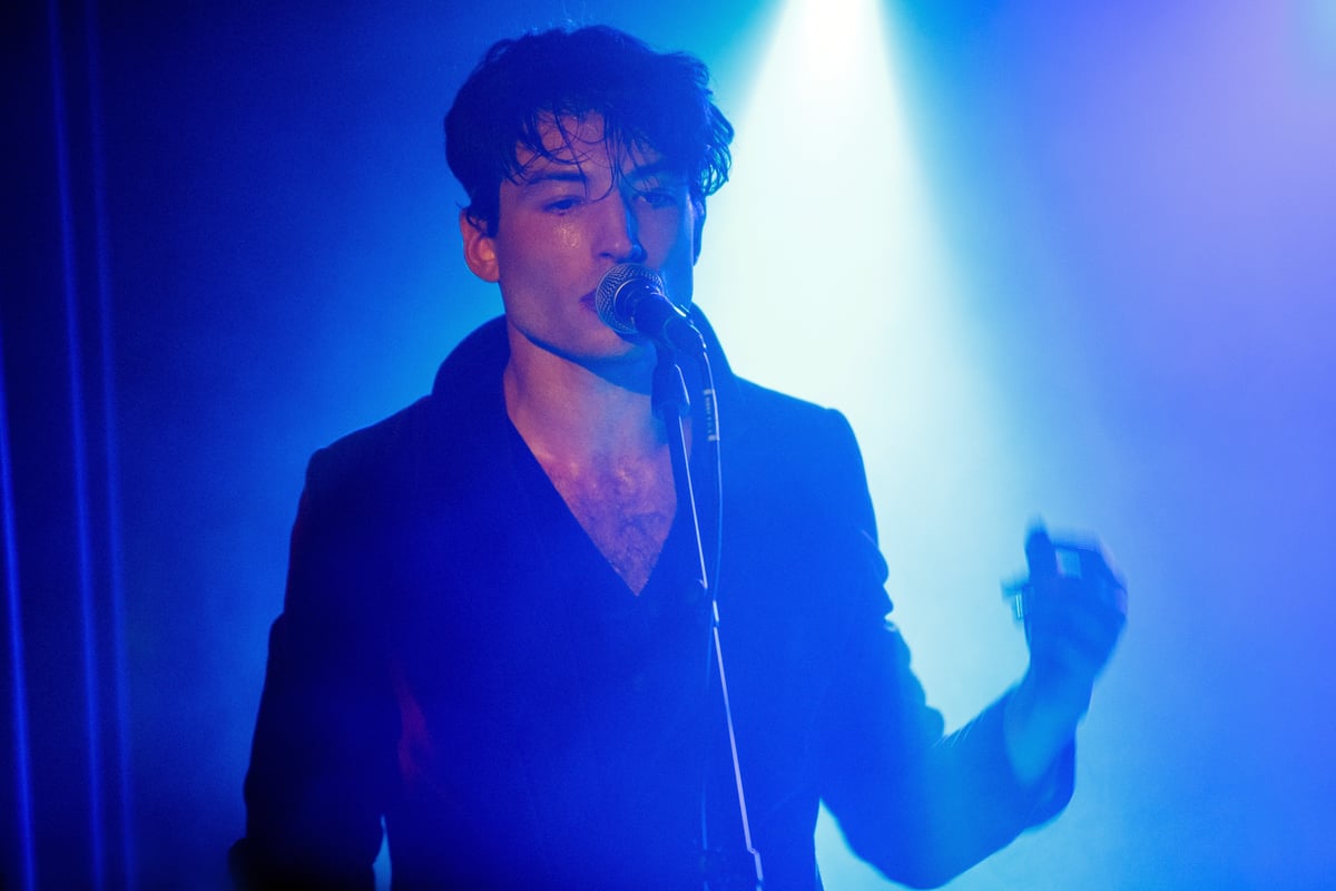 'The Flash' star Ezra Miller of Sons of an Illustrious Father performs at Omeara