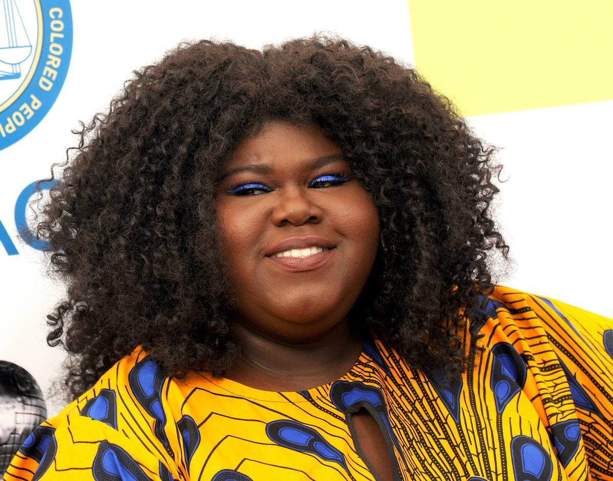 Gabourey Sidibe smiling