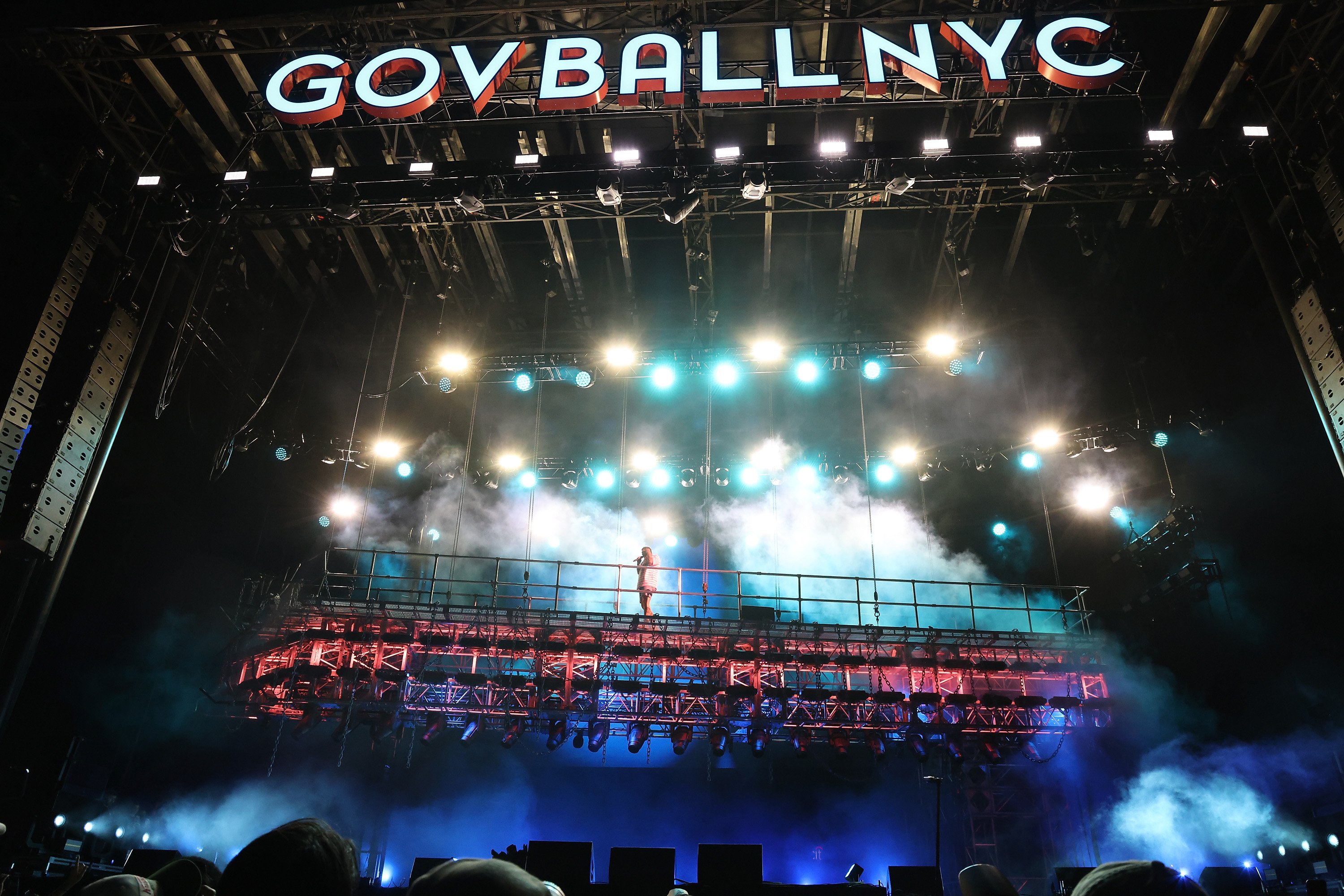 Post Malone performs during the 2021 Governors Ball Music Festival at Citi Field