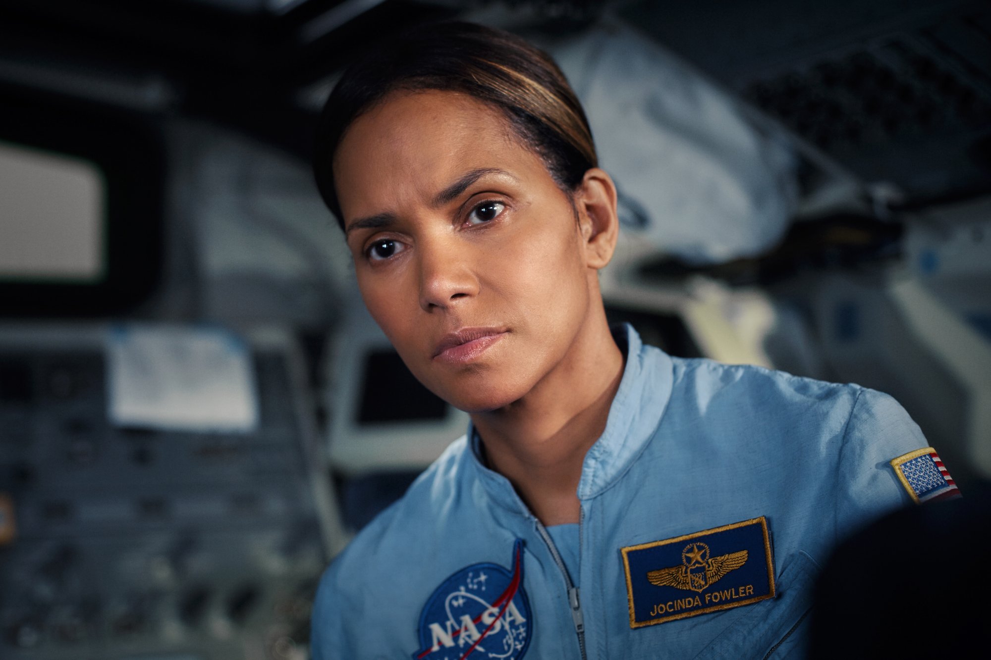 Halle Berry commands a space mission in 'Moonfall'