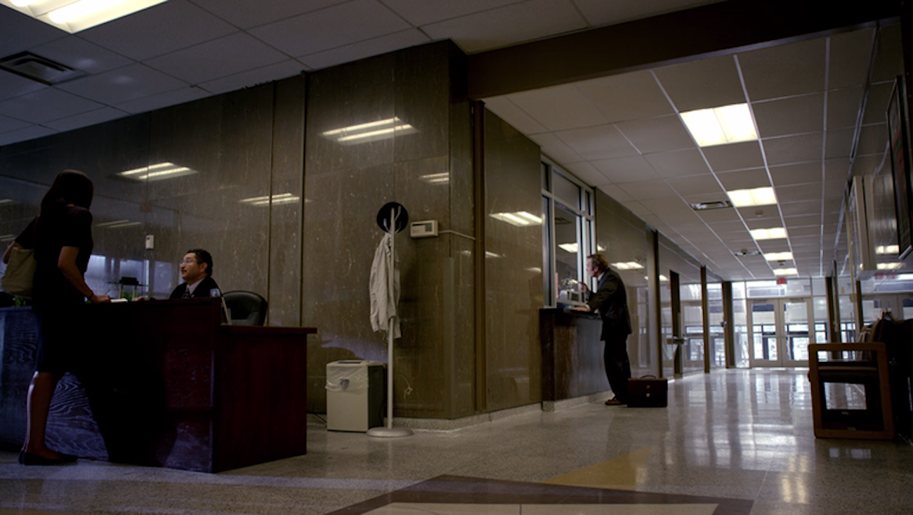 Jimmy McGill (Bob Odenkirk) argues with the court clerk in 'Better Call Saul'