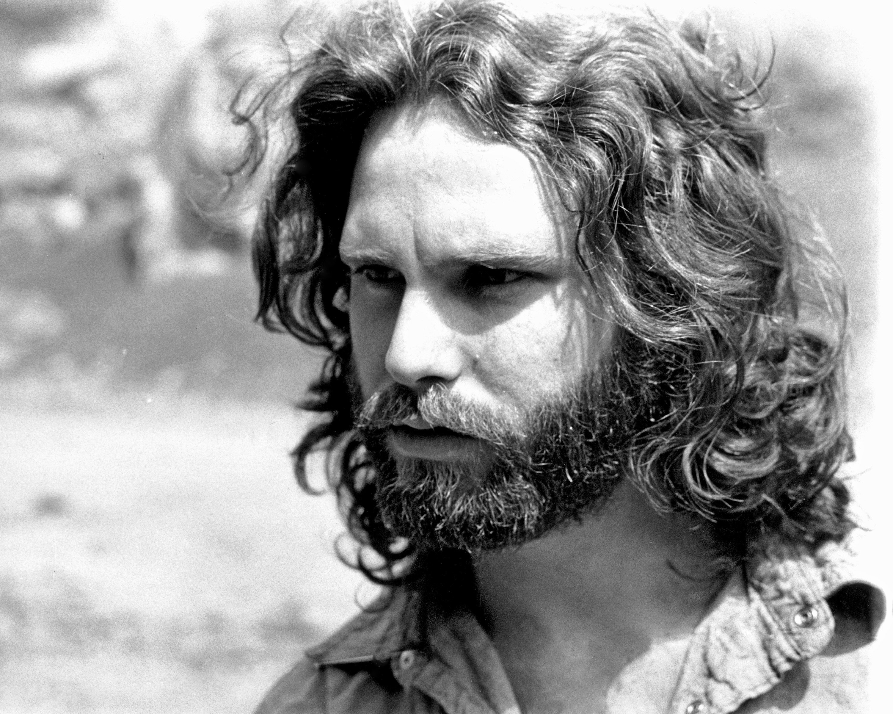 The Doors' Jim Morrison with a beard