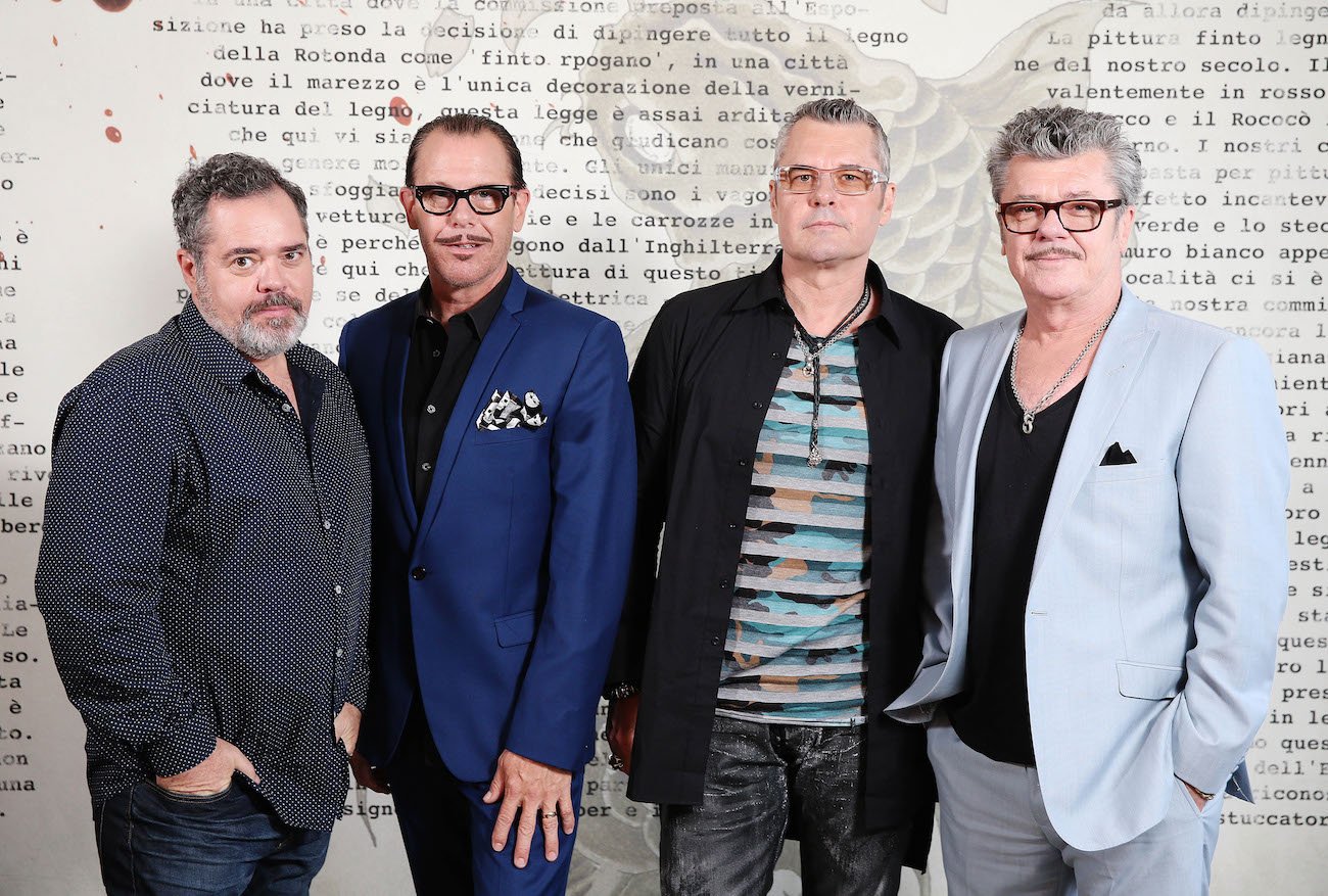 INXS at Universal Music in 2014.