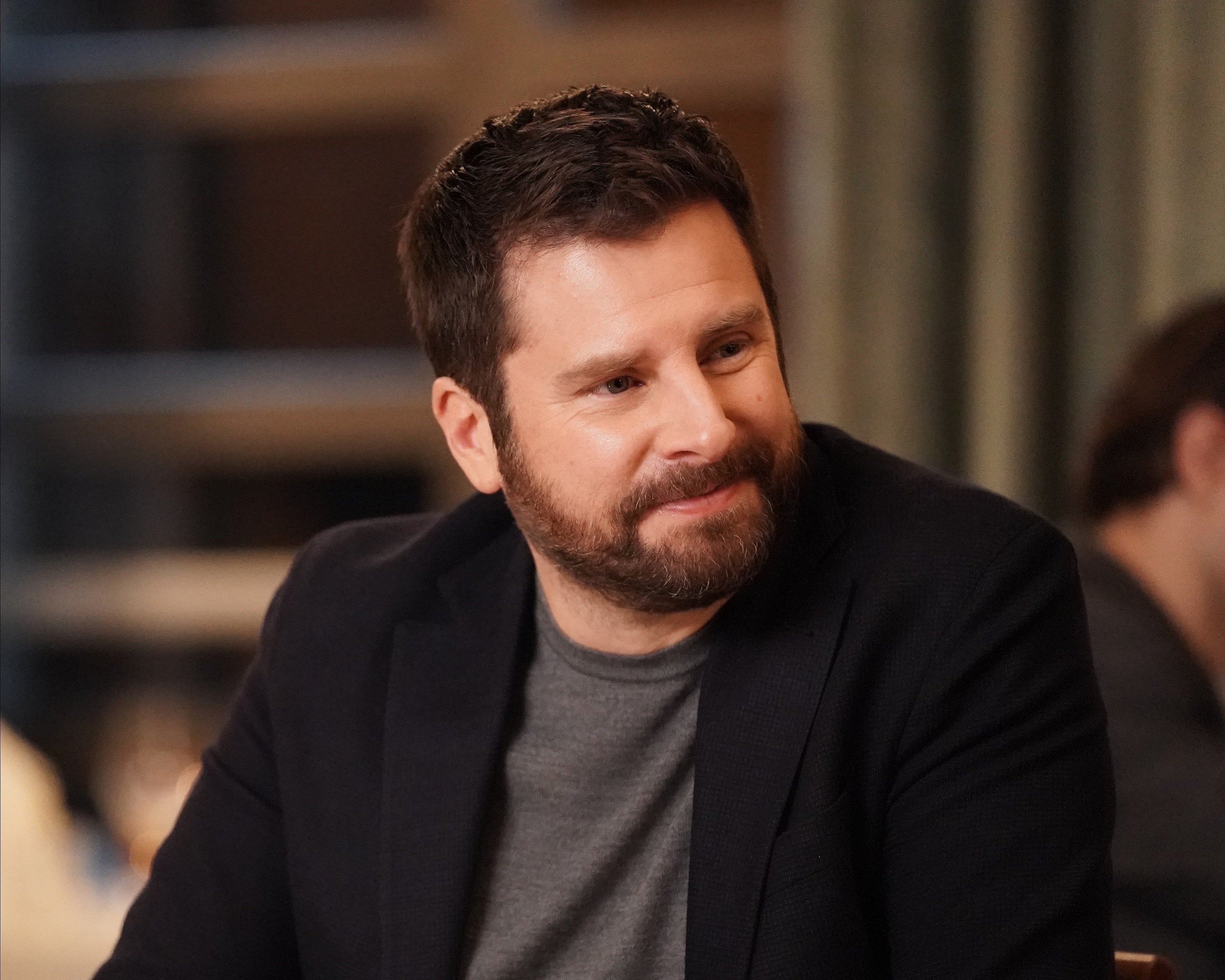 'A Million Little Things' James Roday Rodriguez looking at something as Gary Mendez
