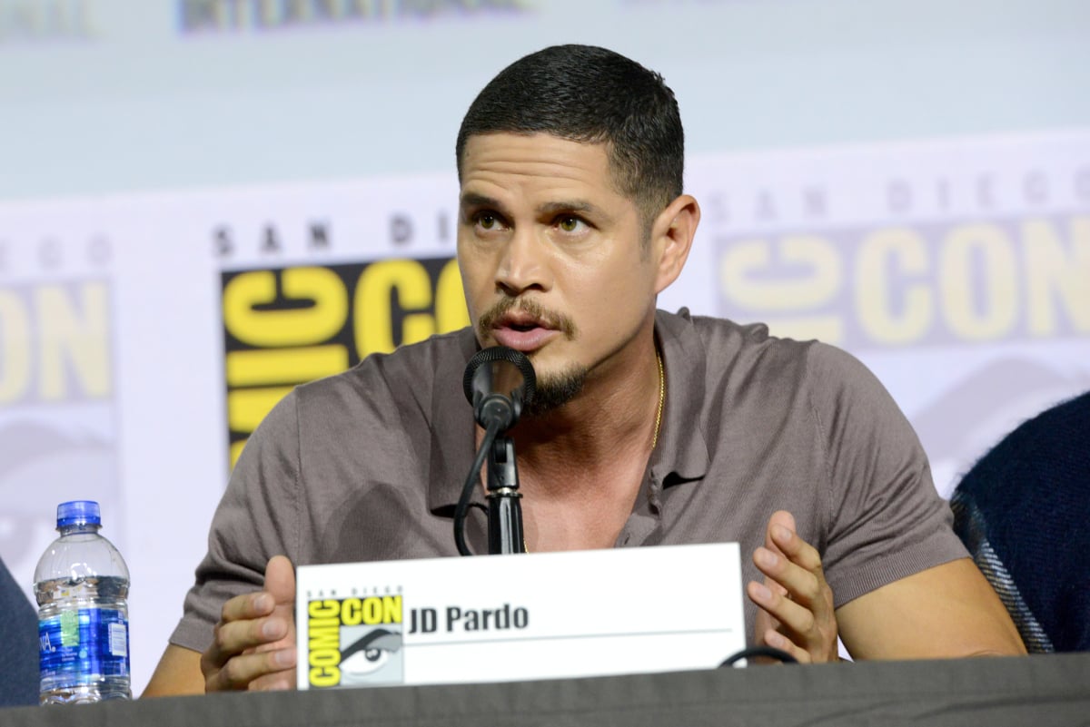 Mayans MC JD Pardo speaks during 2019 Comic-Con International at San Diego Convention Center on July 21, 2019