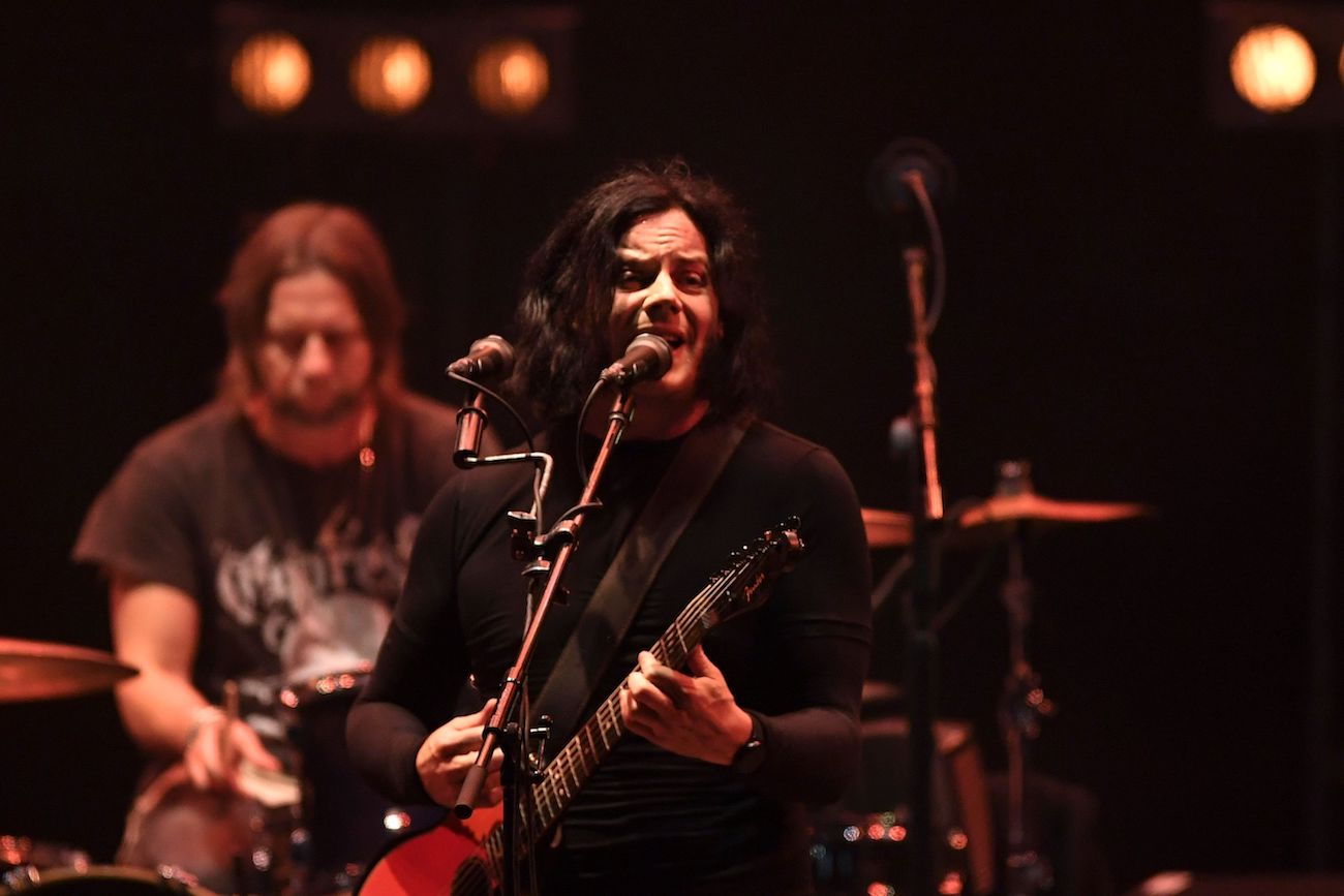Jack White performing during the Corona Capital Music Festival in 2019.