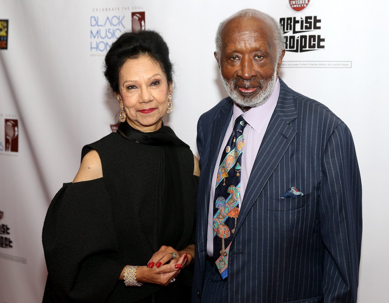 Jacqueline and Clarence Avant pose for photo - Jacqueline was killed in Dec. 2021