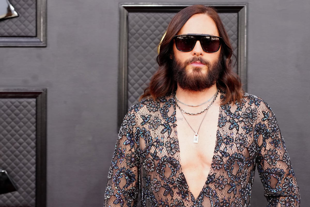 'Morbius' actor Jared Leto at the 64th Annual Grammy Awards